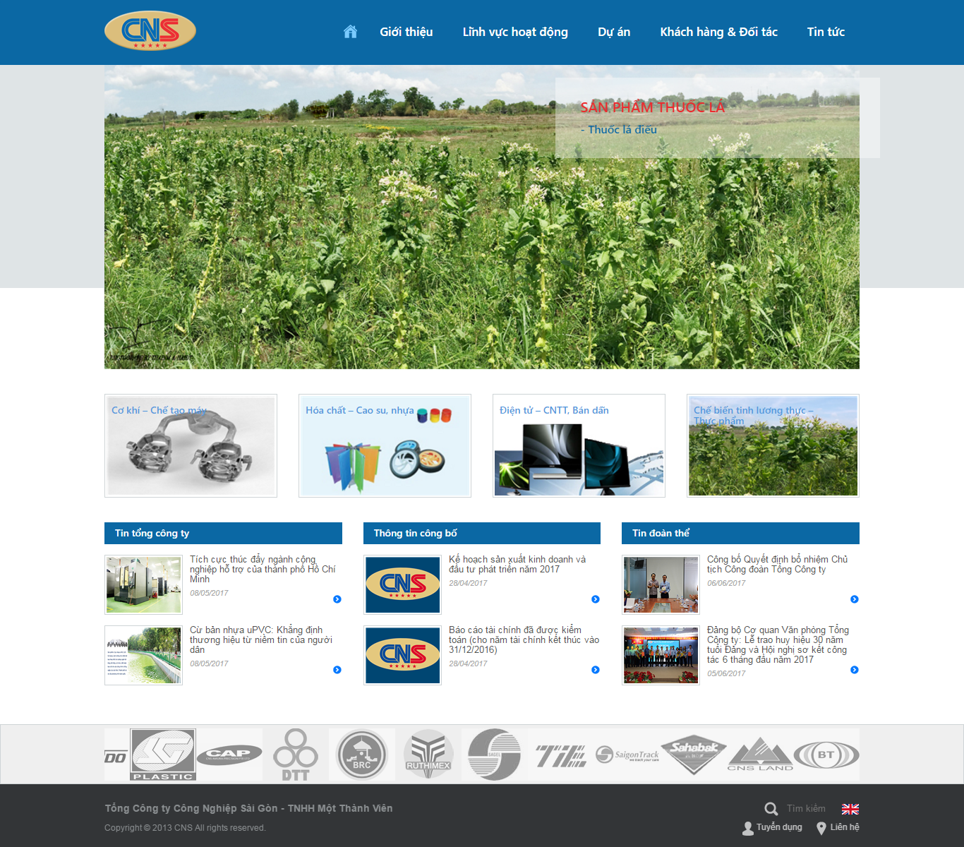 Thiết kế Web  cns.com.vn