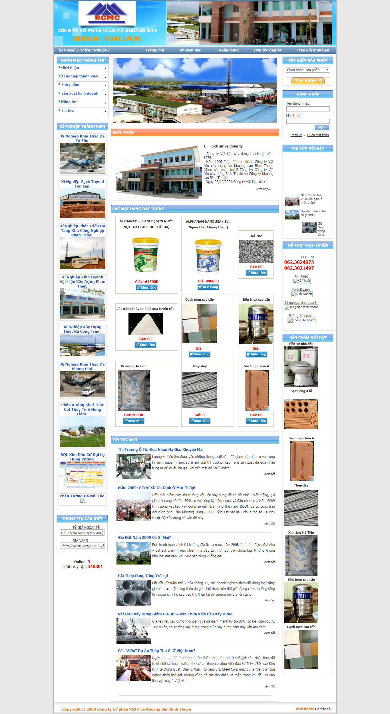 Thiết kế Web  bcmc.com.vn