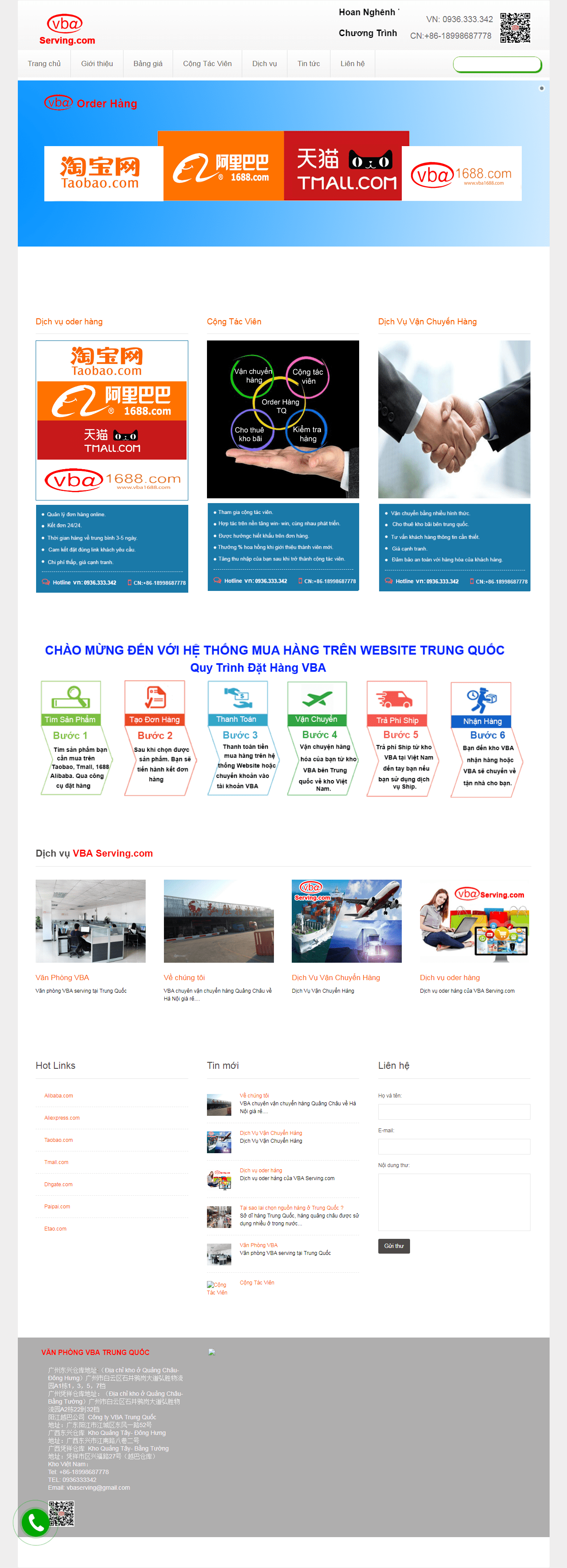 Thiết kế Web  vbaserving.com