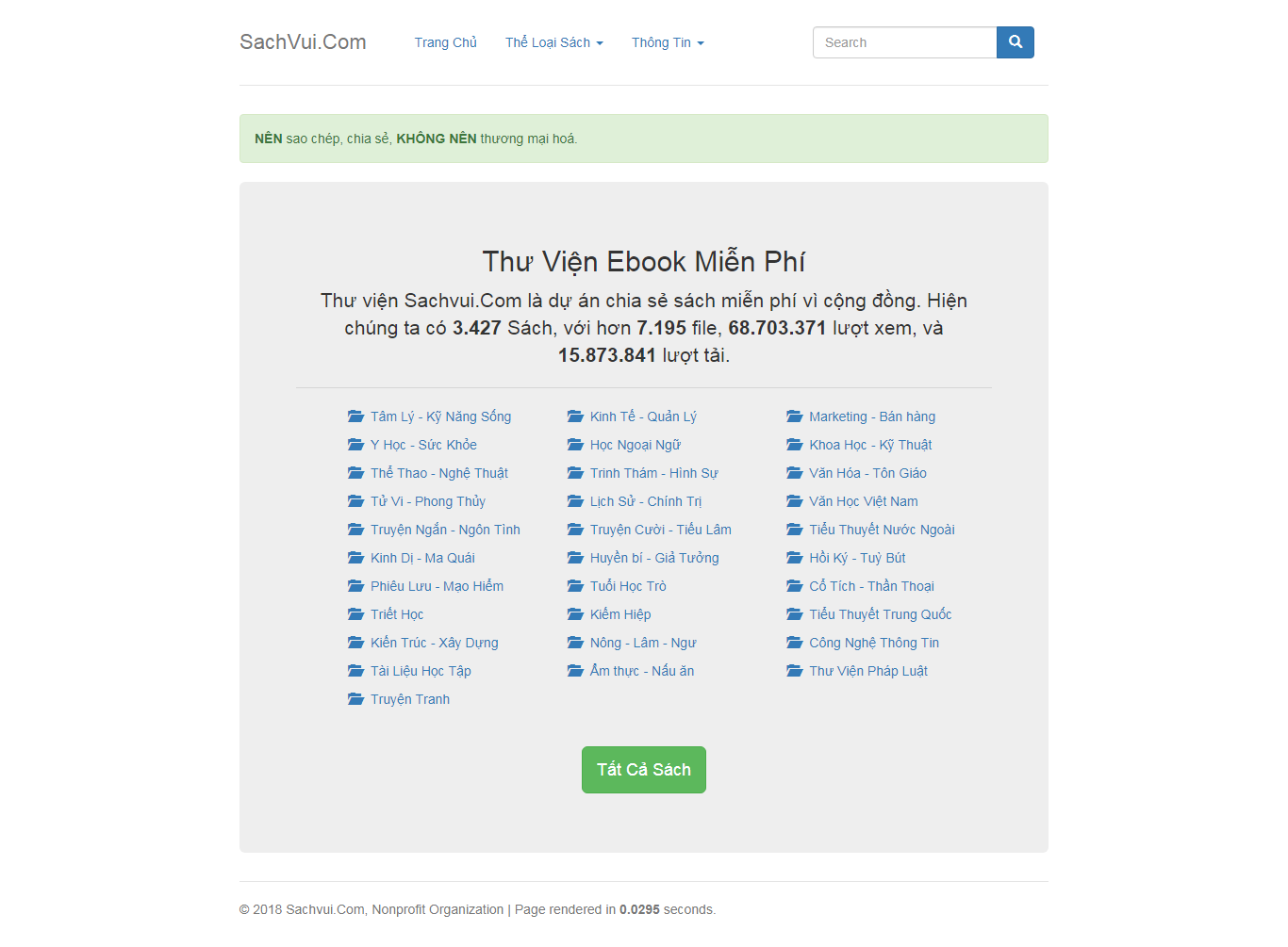 Thiết kế Web bán sách ebook sachvui.com