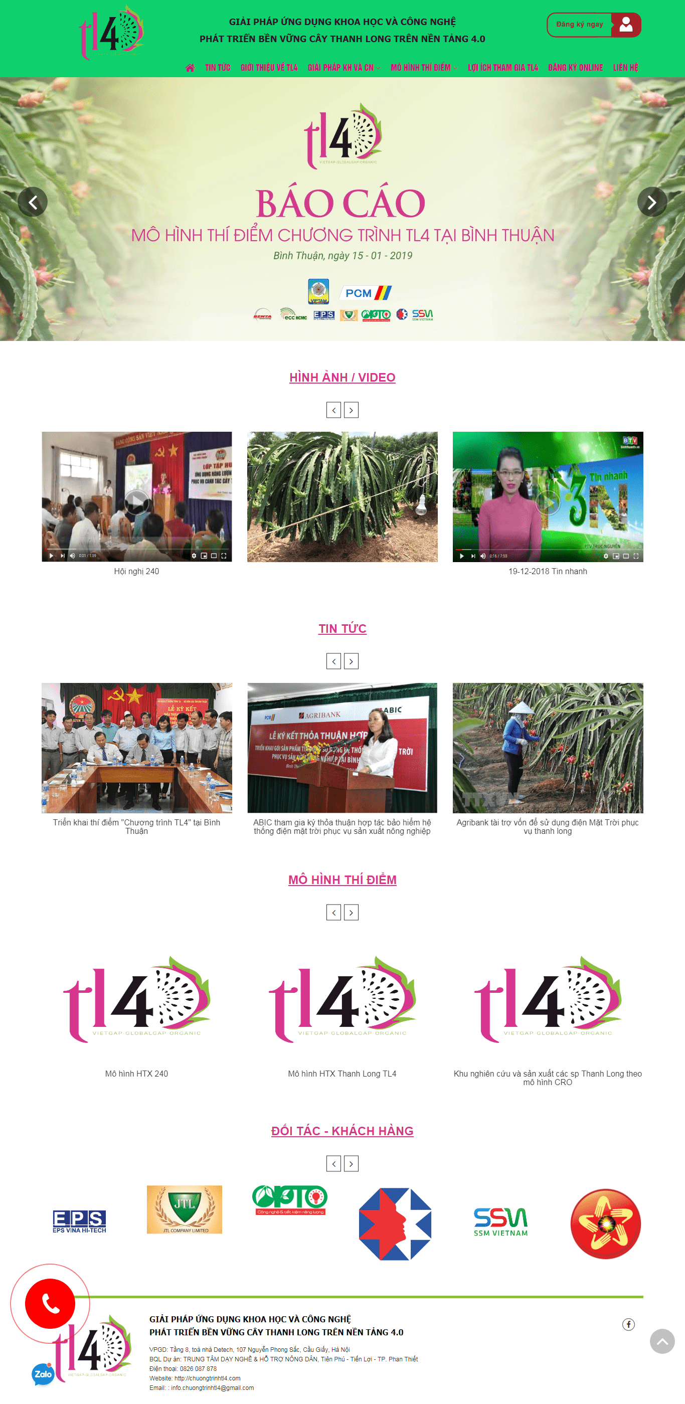 Thiết kế Web mới nhất chuongtrinhtl4.com