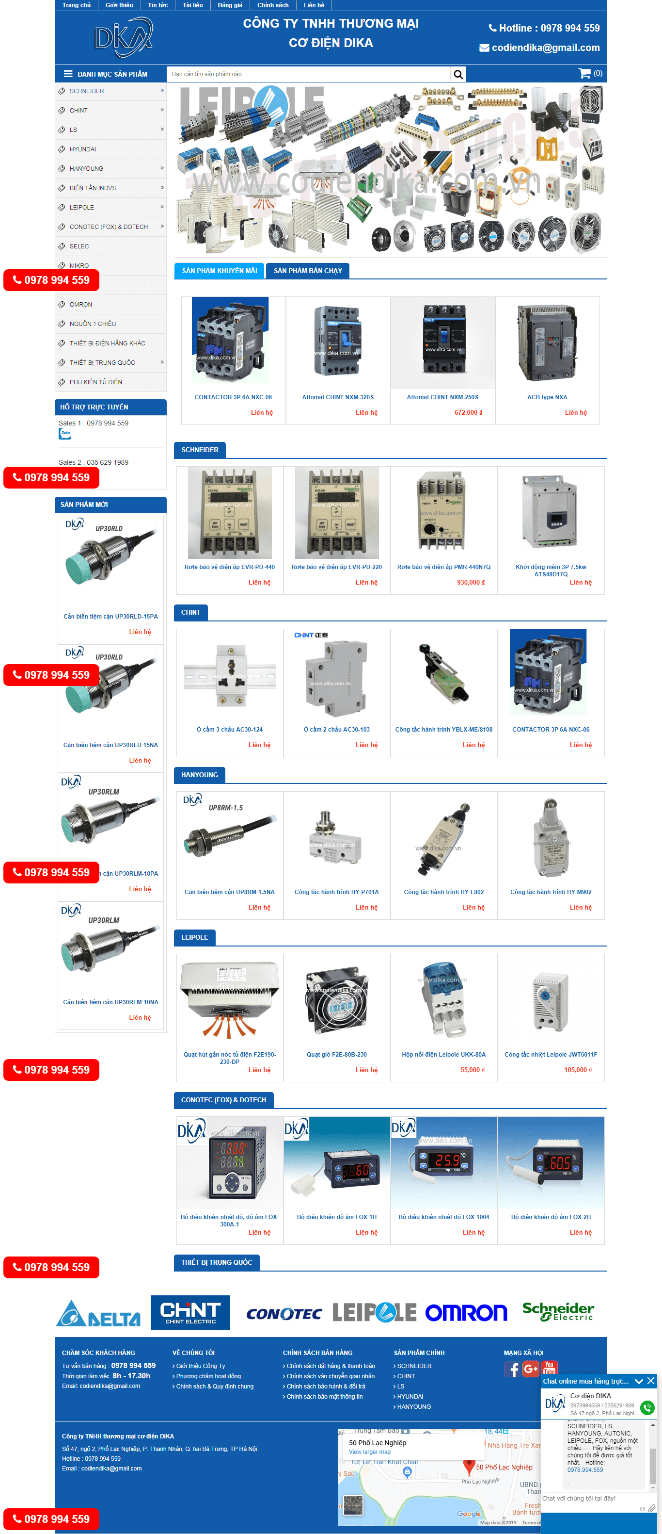 Thiết kế Web mới nhất codiendika.com.vn