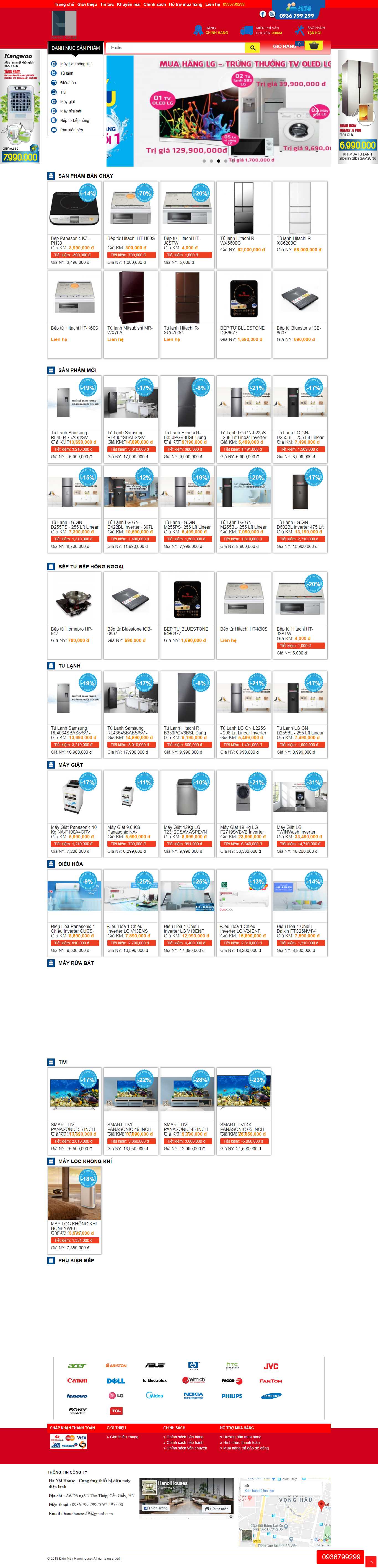 Thiết kế Web bán hàng online hiệu quả hanoihouse.com.vn