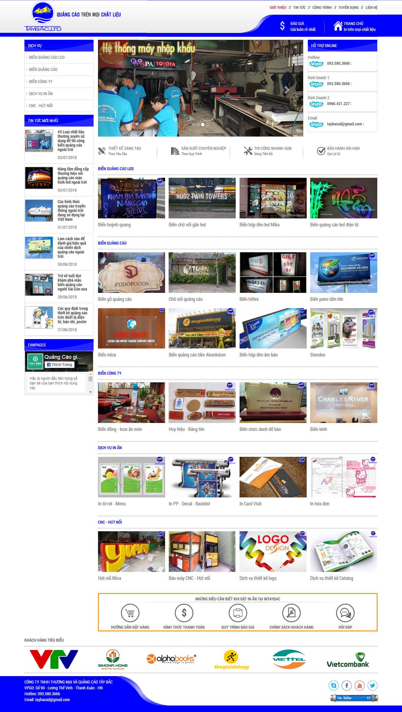 Thiết kế Web quảng cáo thicongquangcao24h.com