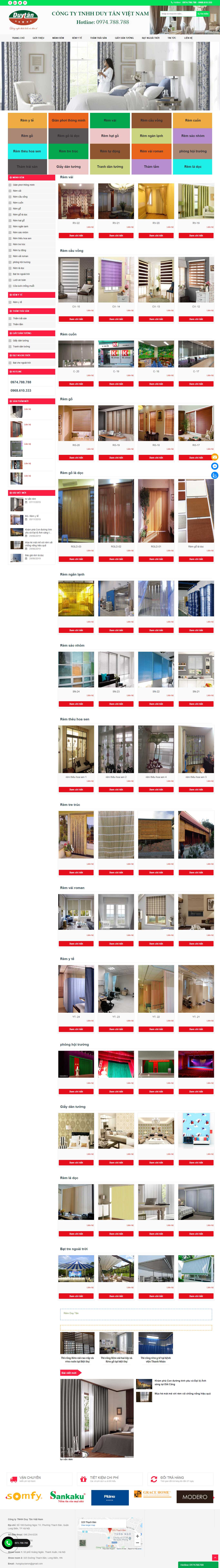 Thiết kế Web có sẵn remduytan.com