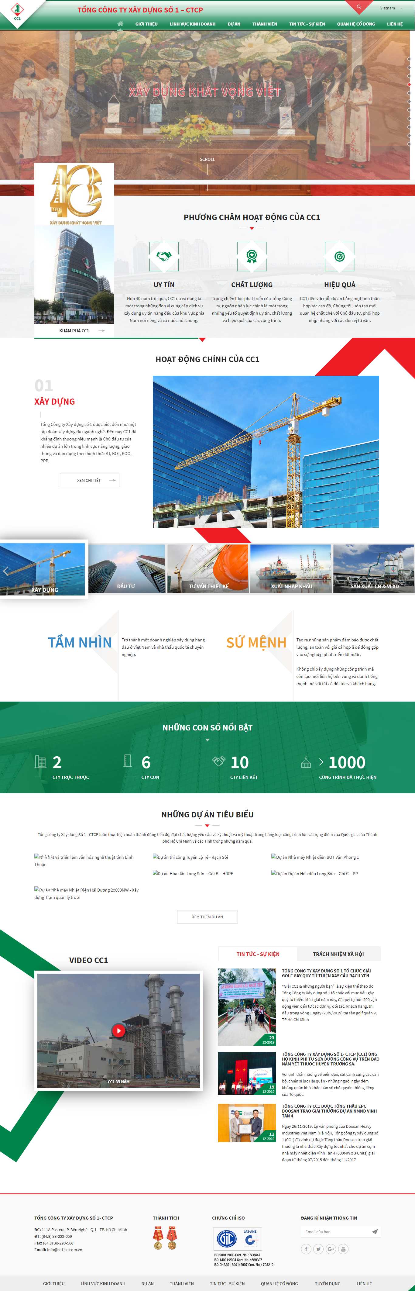 Thiết kế Web xây dựng cc1jsc.com.vn