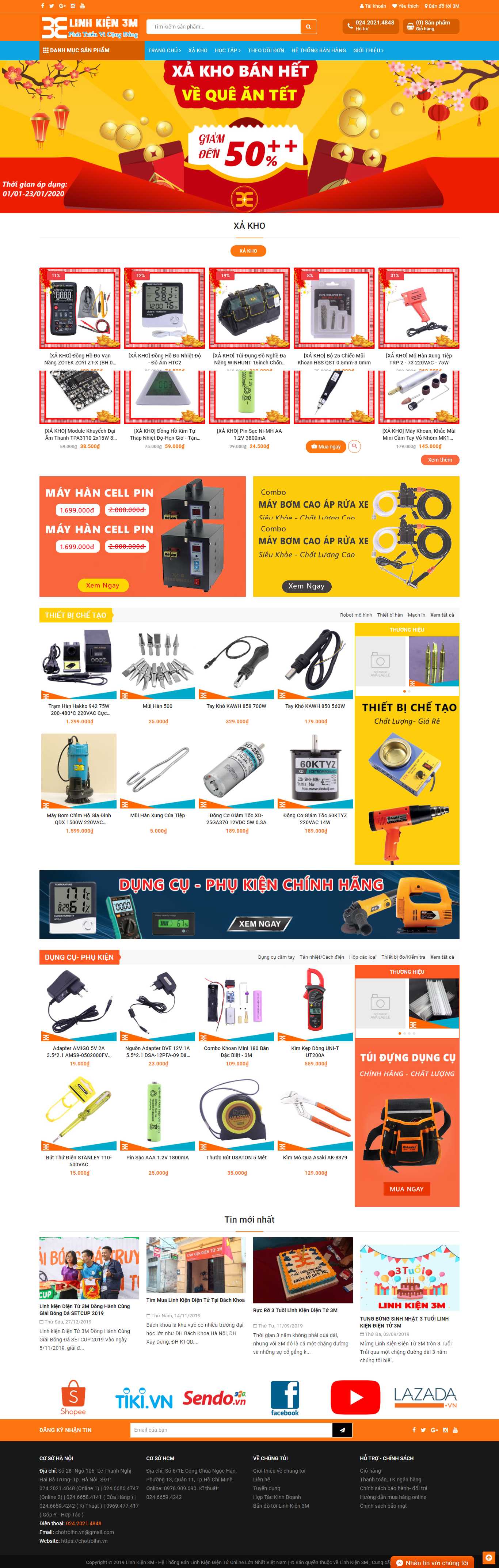 Thiết kế Web điện tử chotroihn.vn