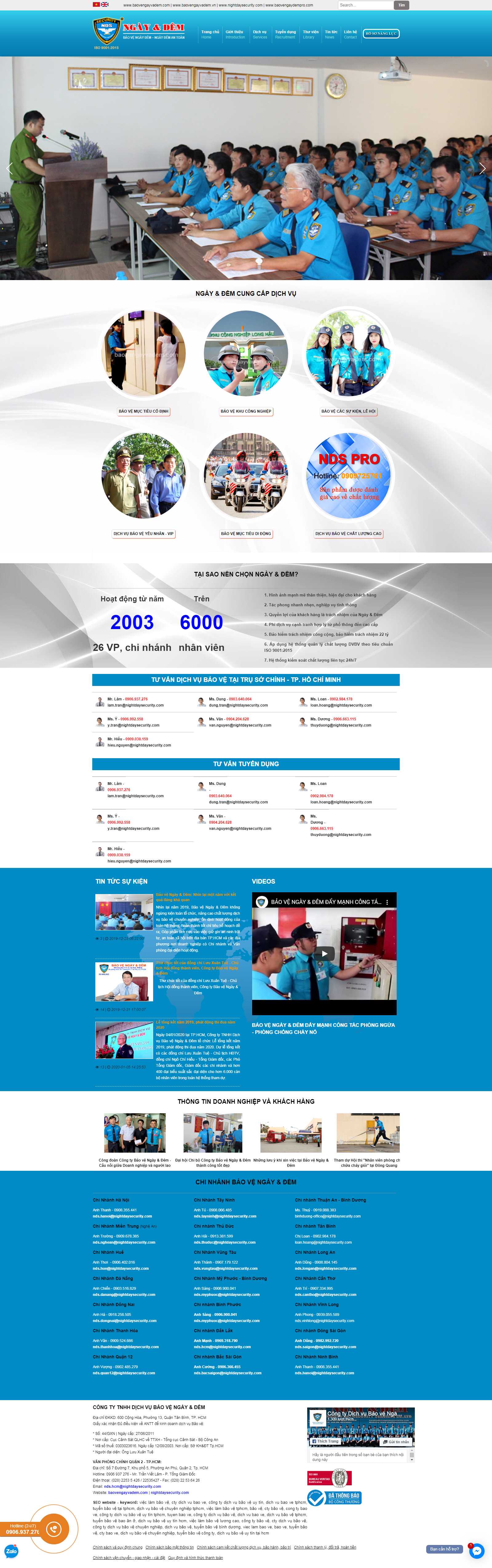 Thiết kế Web wordpress baovengayvadem.com