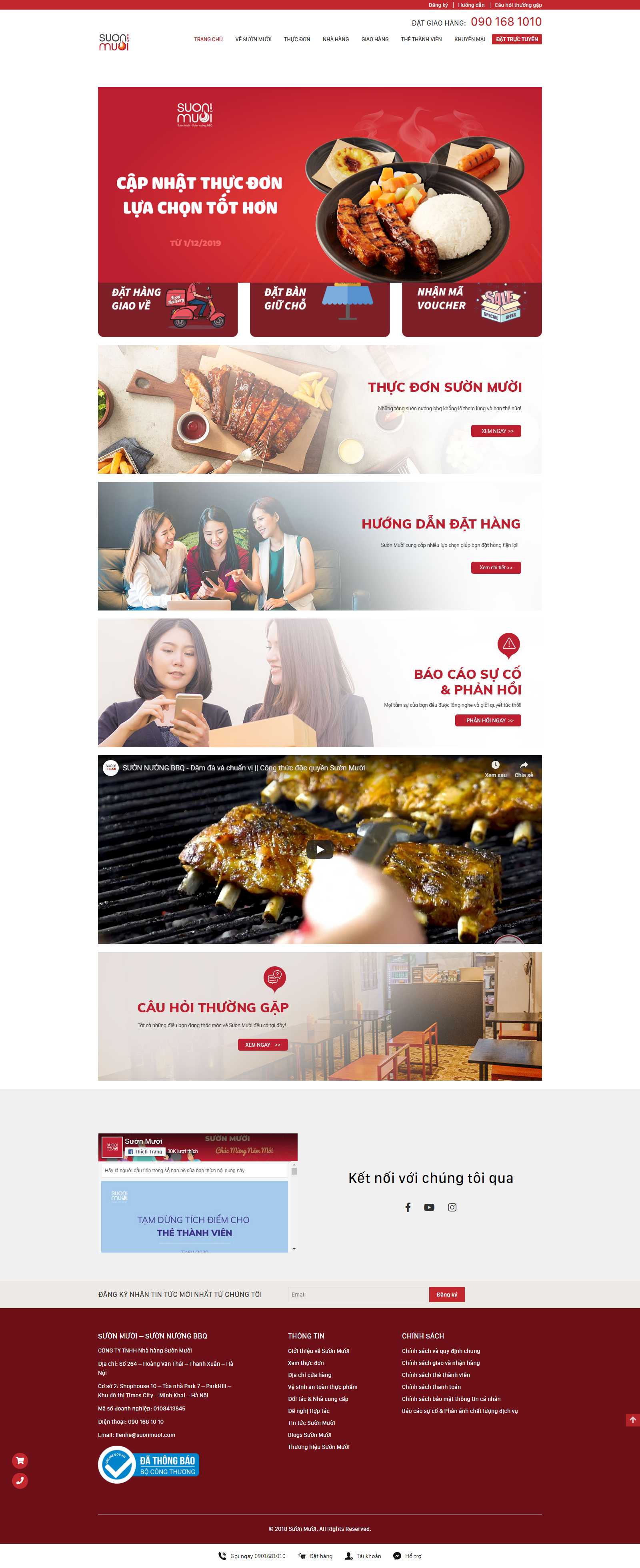 Thiết kế Web startup suonmuoi.com