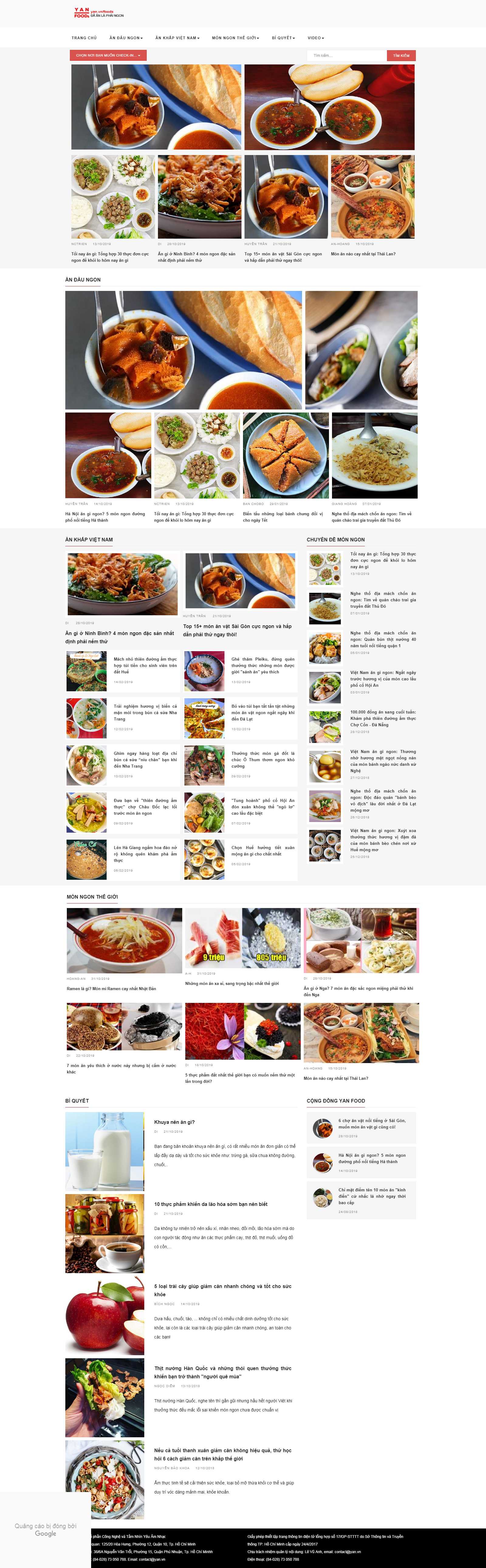 Thiết kế Web cộng đồng yan.vn