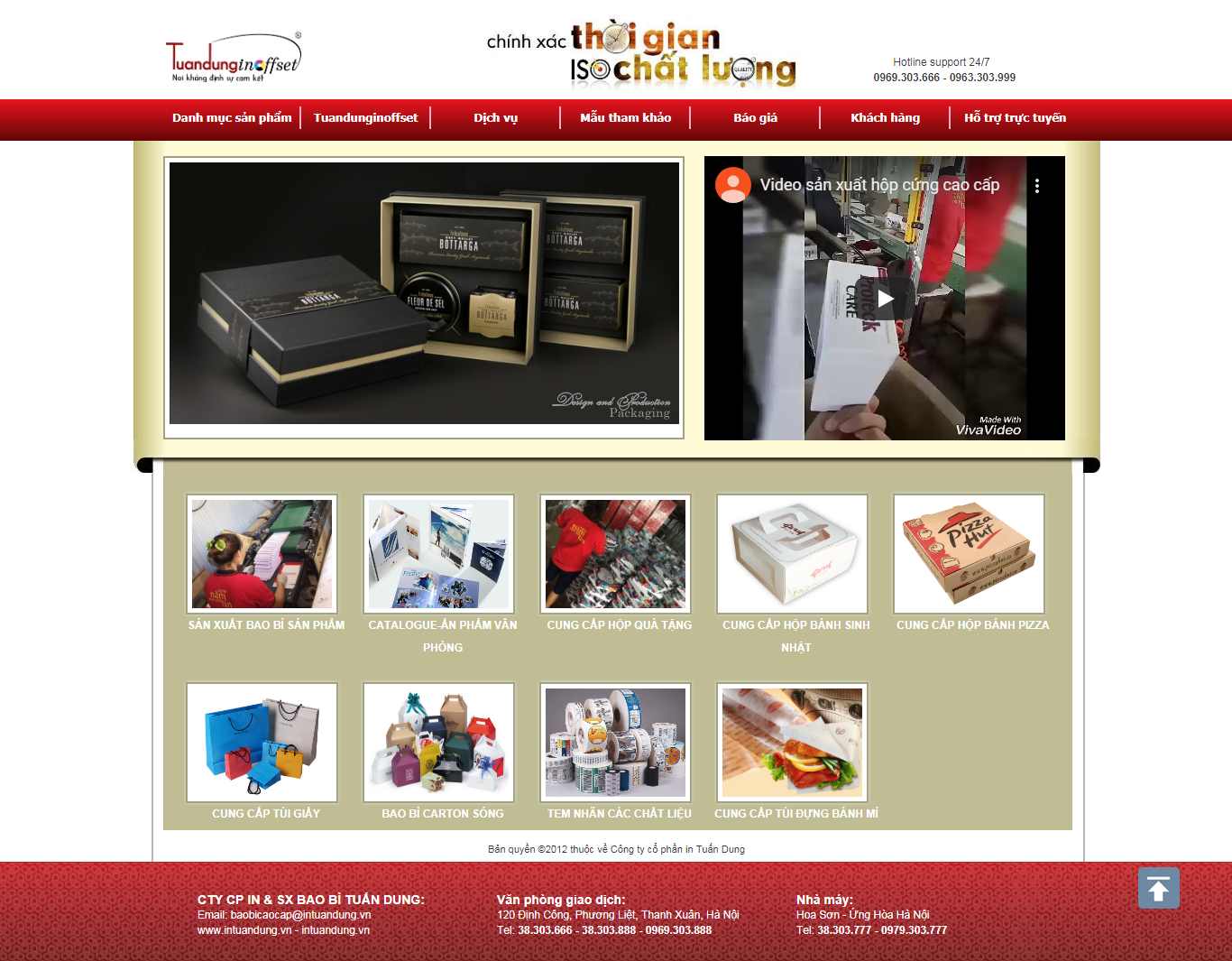 Thiết kế Web thiết kế in ấn intuandung.vn