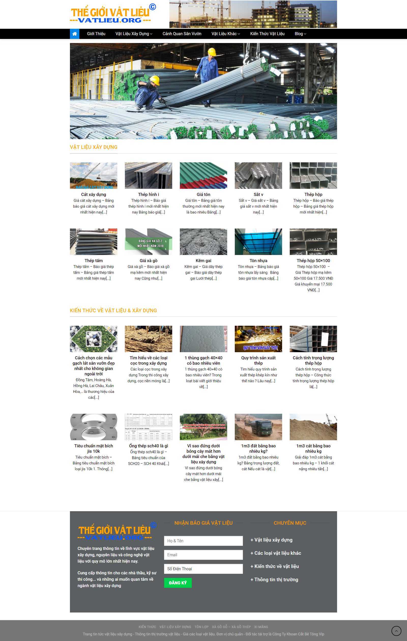 Thiết kế Web quận bắc từ liêm vatlieu.org