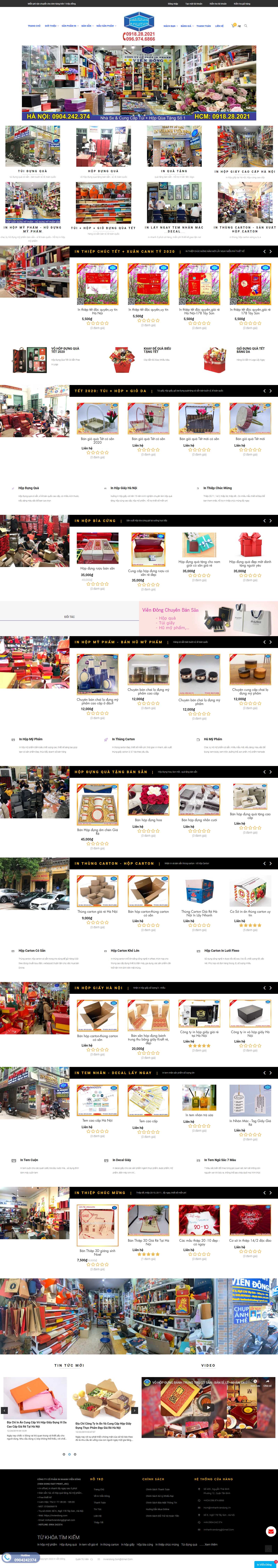 Thiết kế Web huyện ba vì inviendong.com