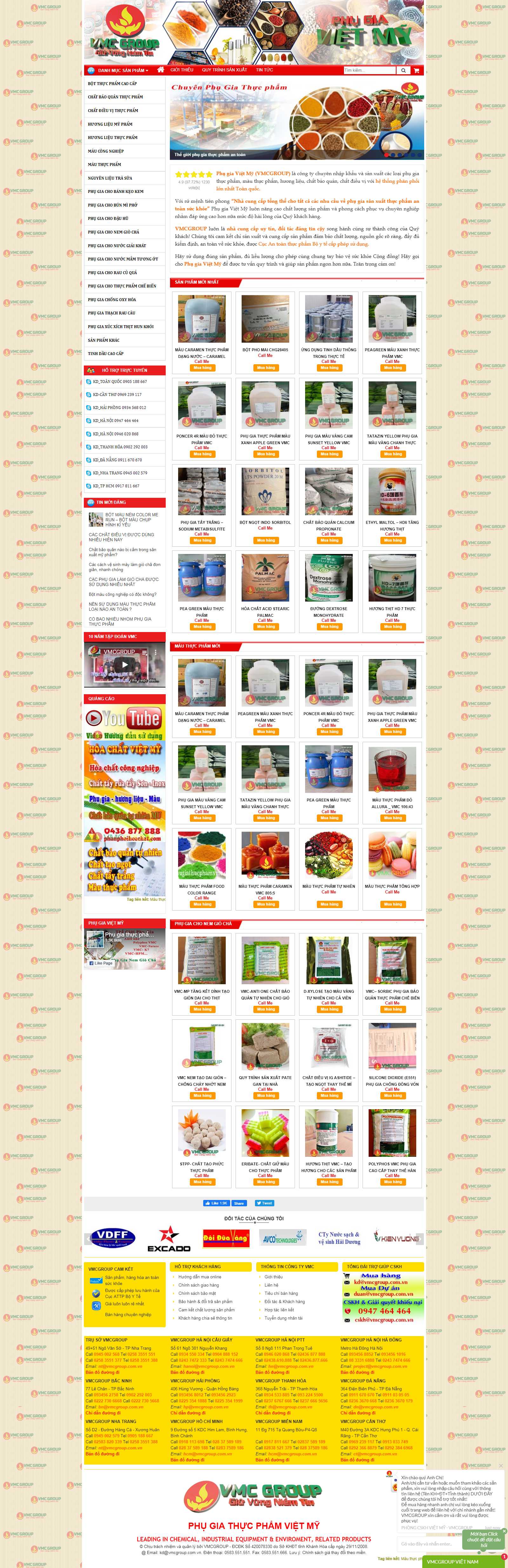 Thiết kế Web huyện quốc oai phugiathucphamvmc.com