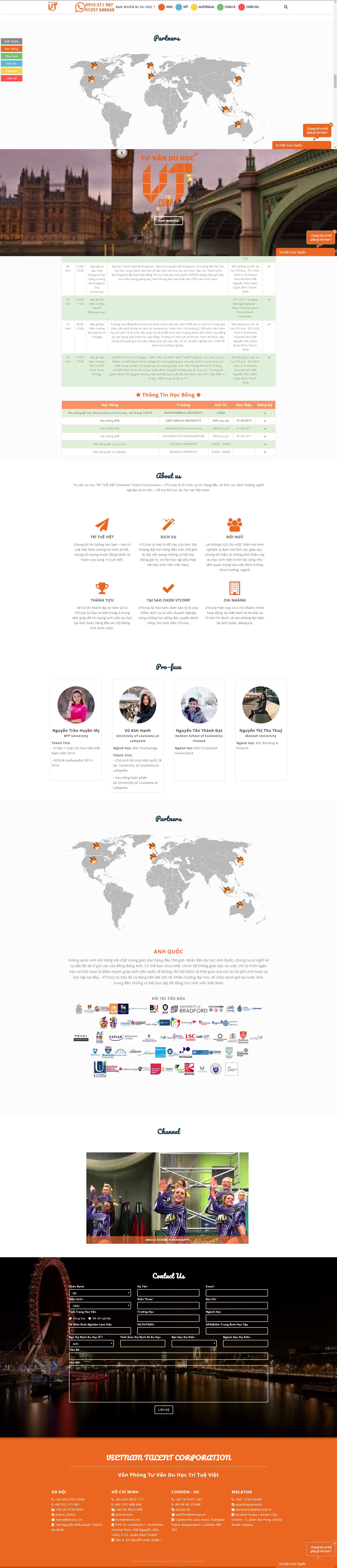 Thiết kế Web huyện quốc oai vtcorp.vn