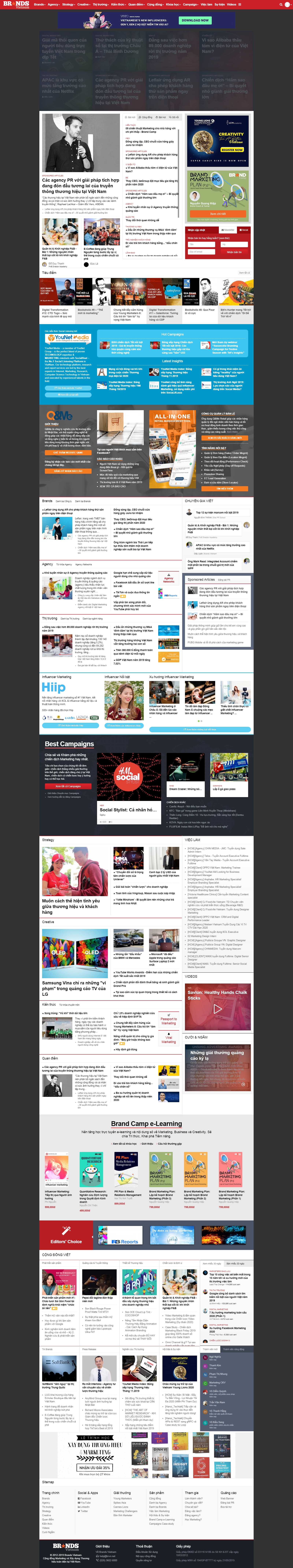 Thiết kế Web huyện thạch thất brandsvietnam.com