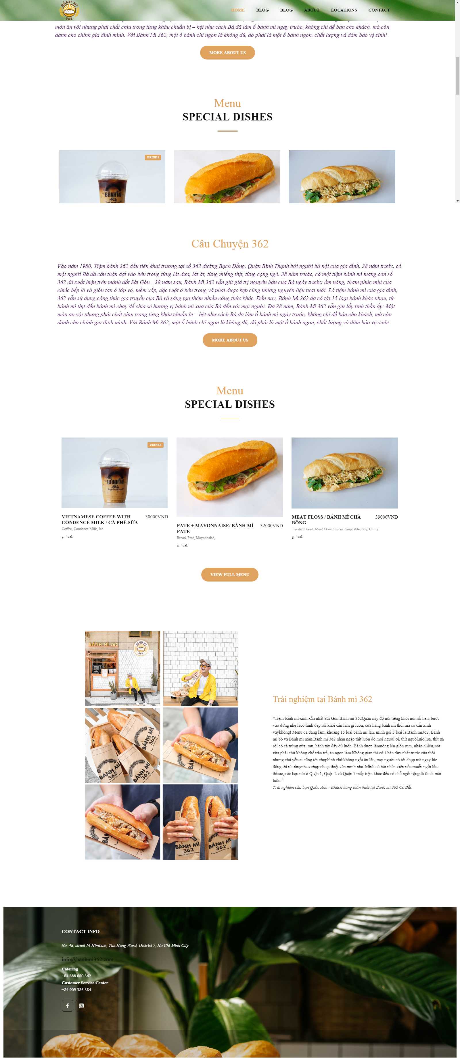 Thiết kế Web huyện thạch thất banhmi362.com