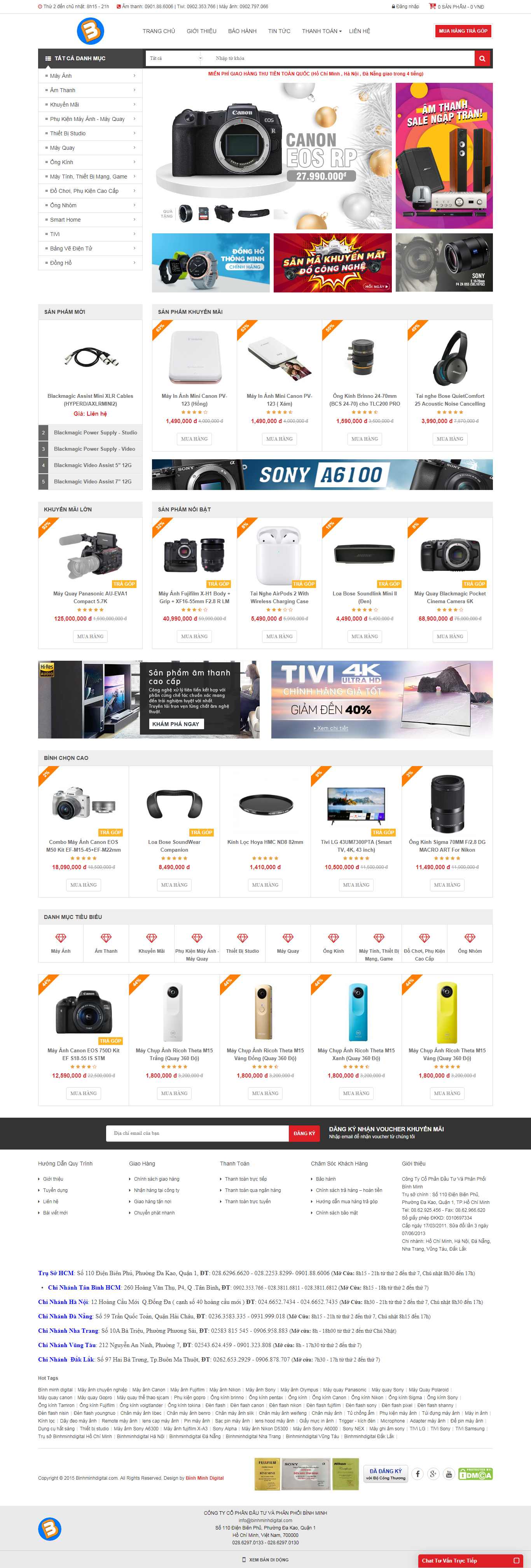 Thiết kế Web huyện thường tín binhminhdigital.com