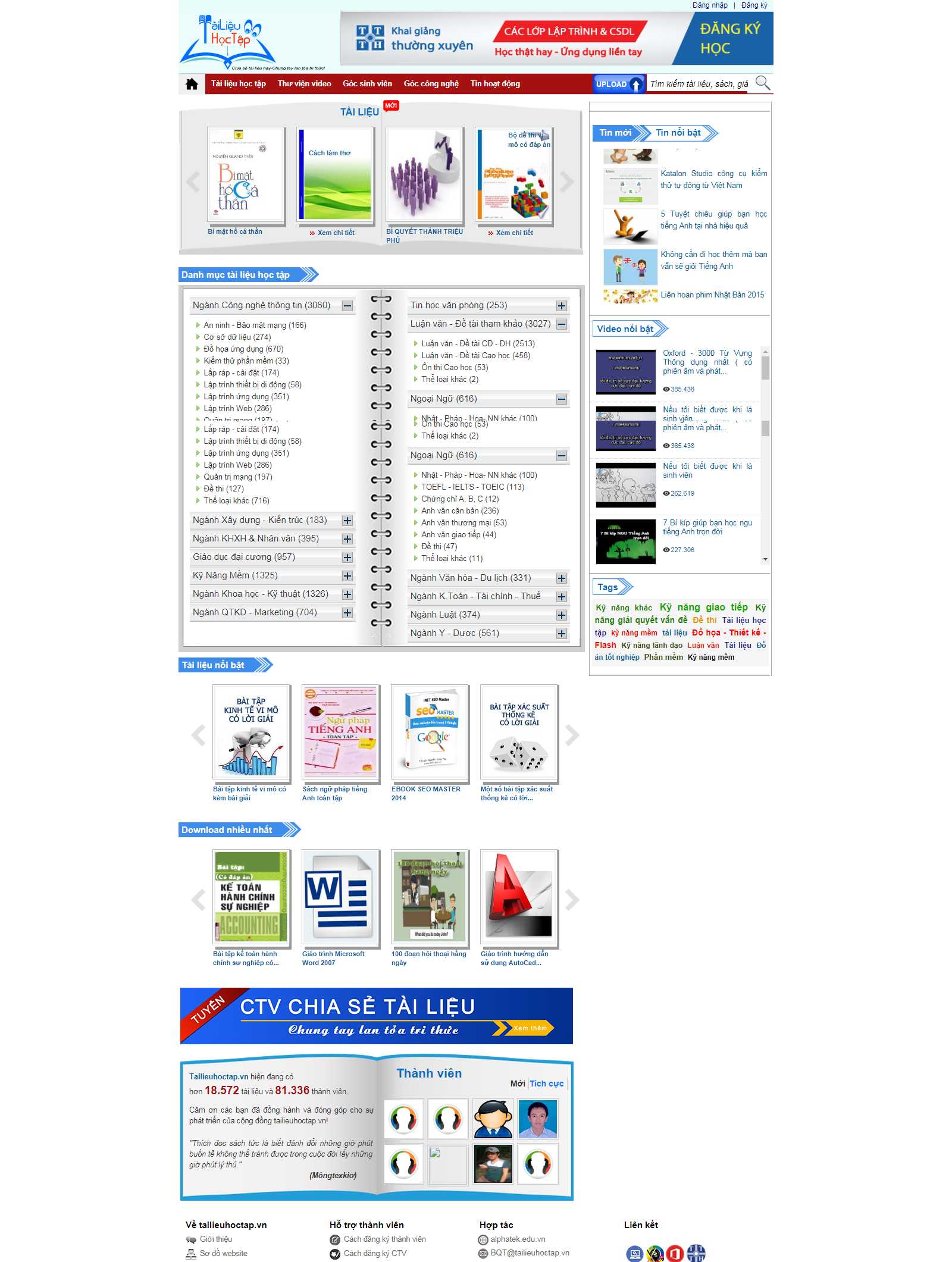 Thiết kế Web huyện phú xuyên tailieuhoctap.vn
