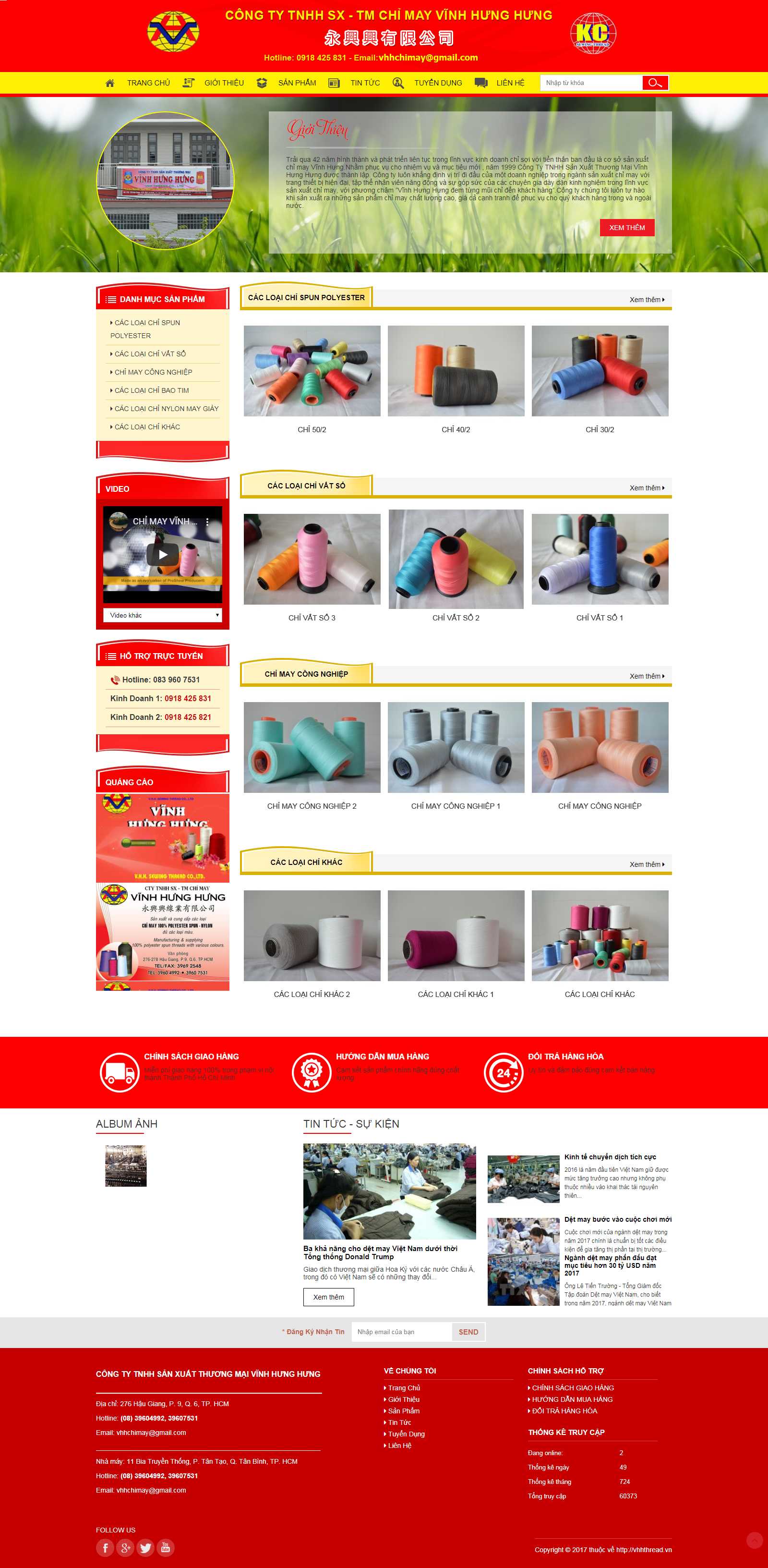 Thiết kế Web huyện Ứng hòa vhhthread.vn