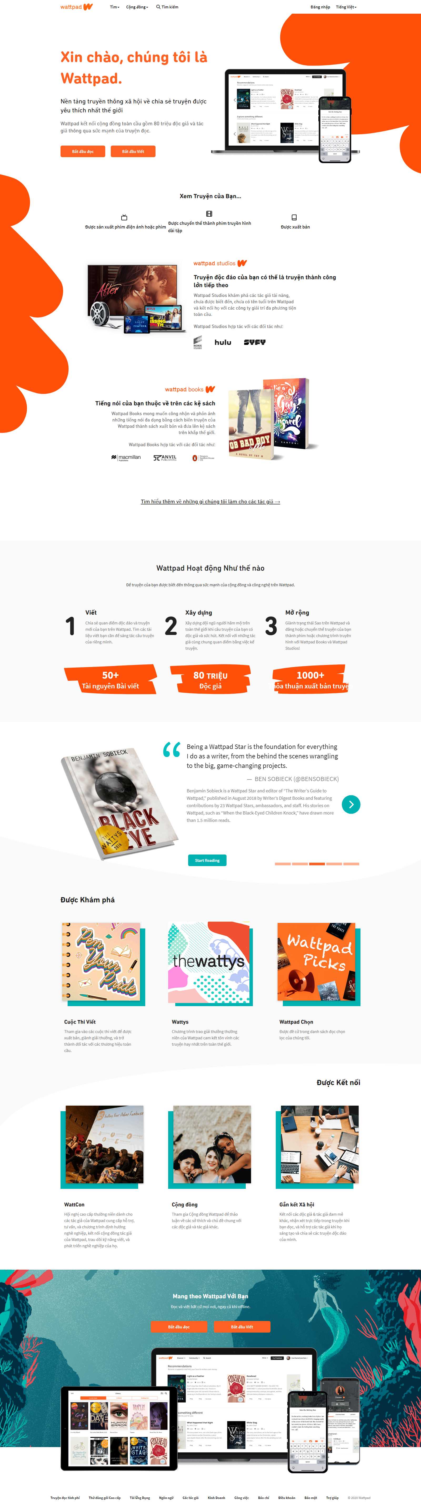 Thiết kế Web huyện mỹ Đức wattpad.com