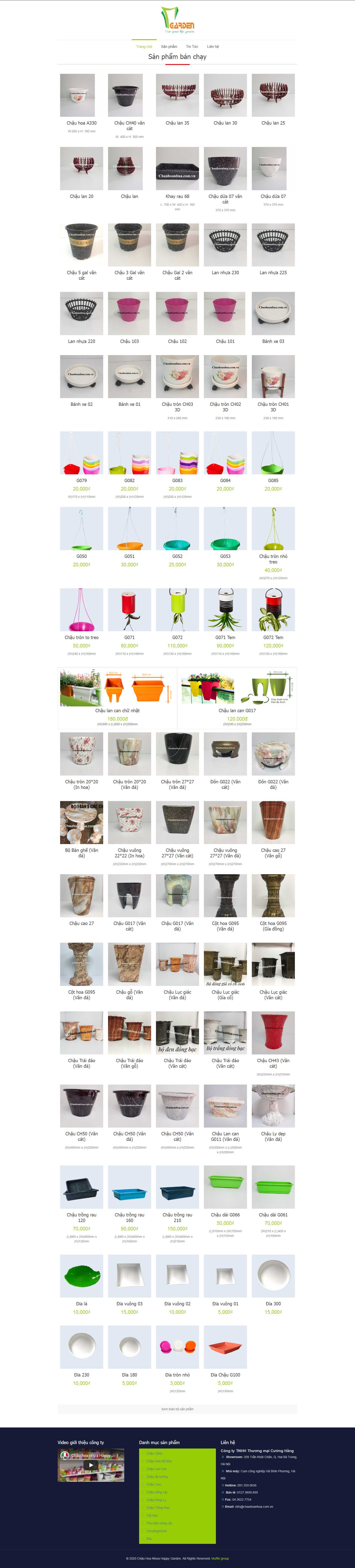 Thiết kế Web miền trung chauhoanhua.com.vn