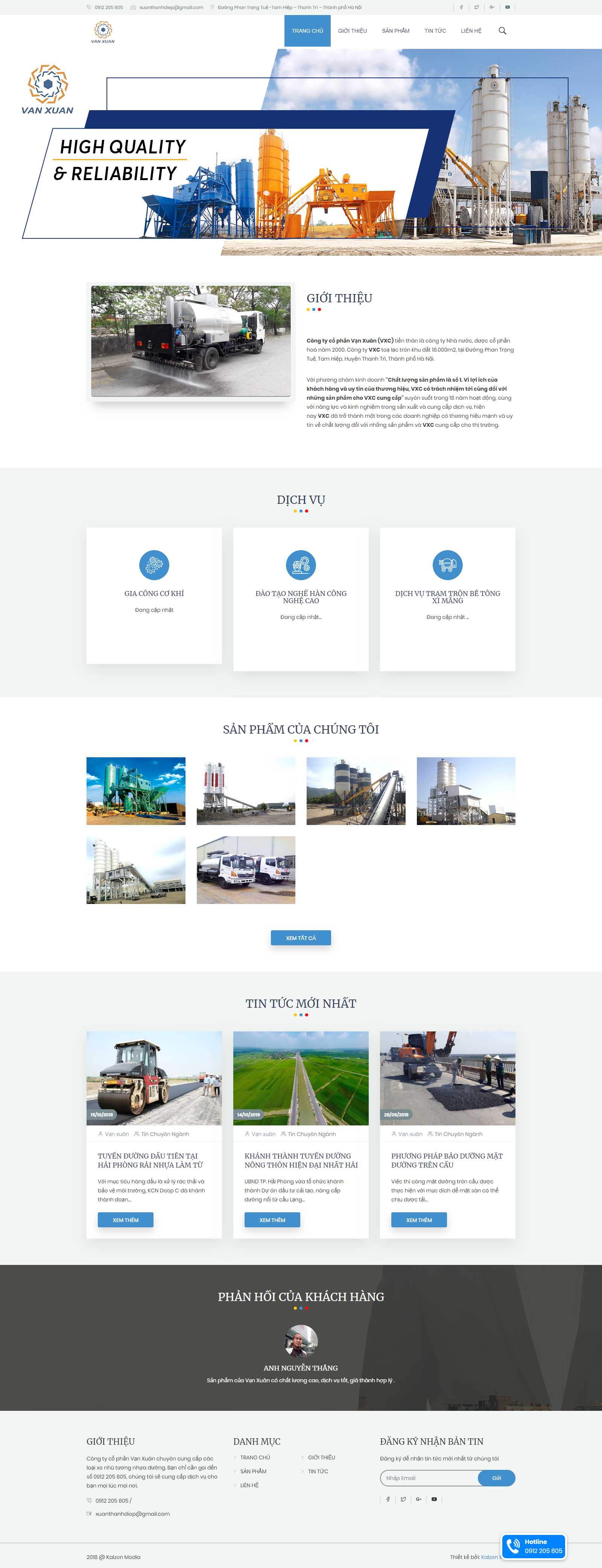 Thiết kế Web bến tre xenhutuongnhuaduong.com.vn