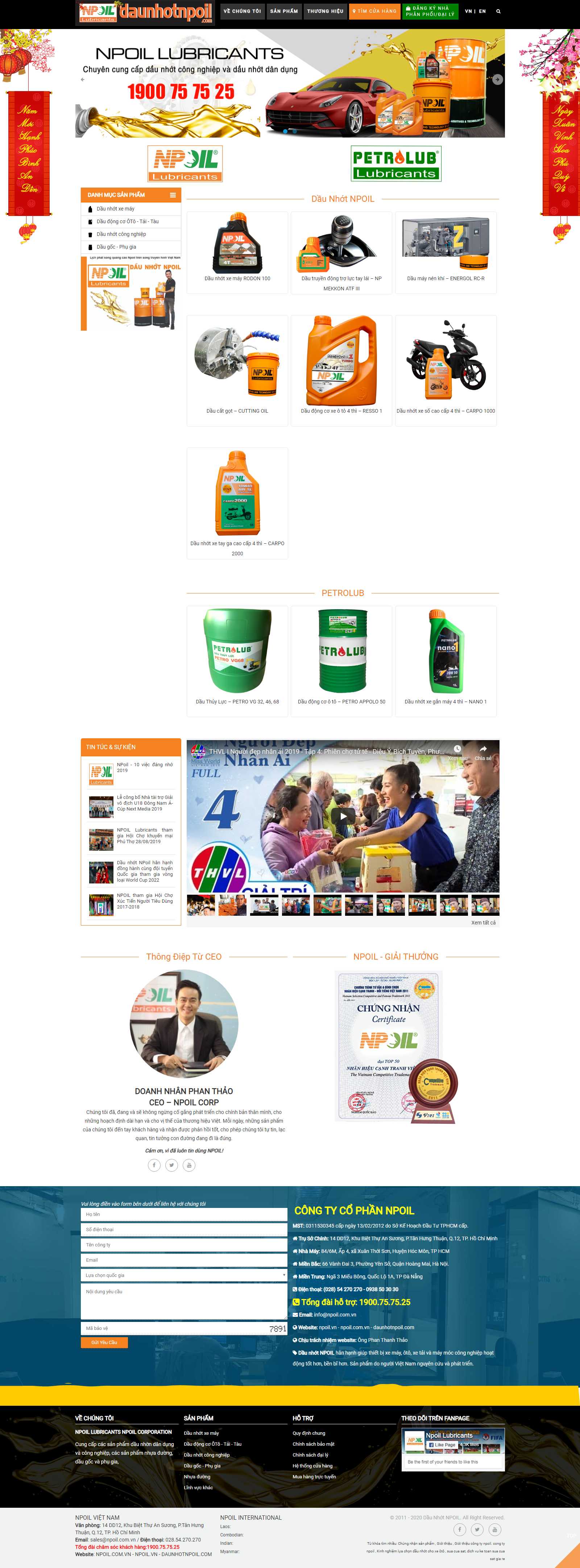 Thiết kế Web bình Định daunhotnpoil.com