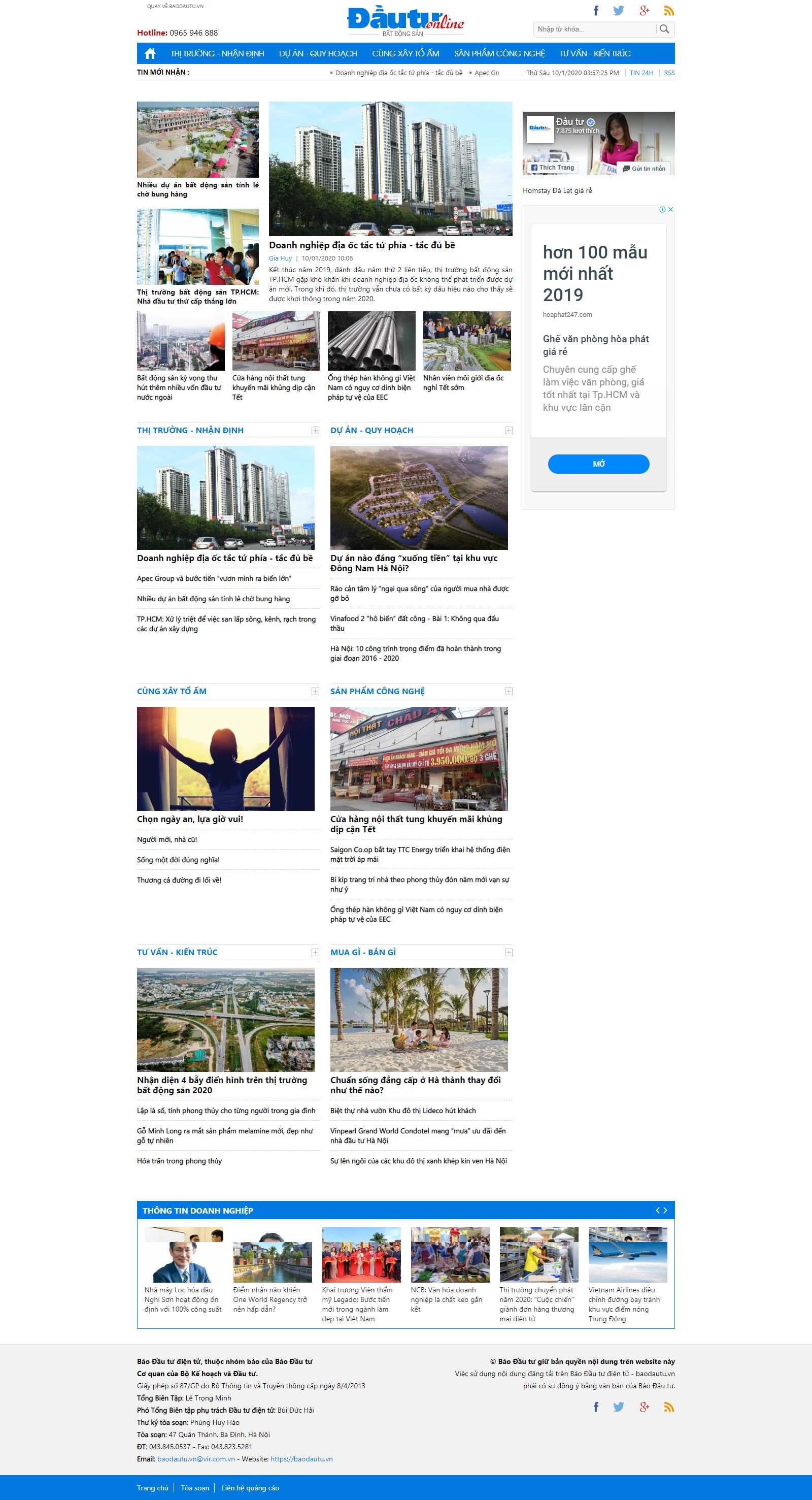 Thiết kế Web cà mau dautubds.baodautu.vn