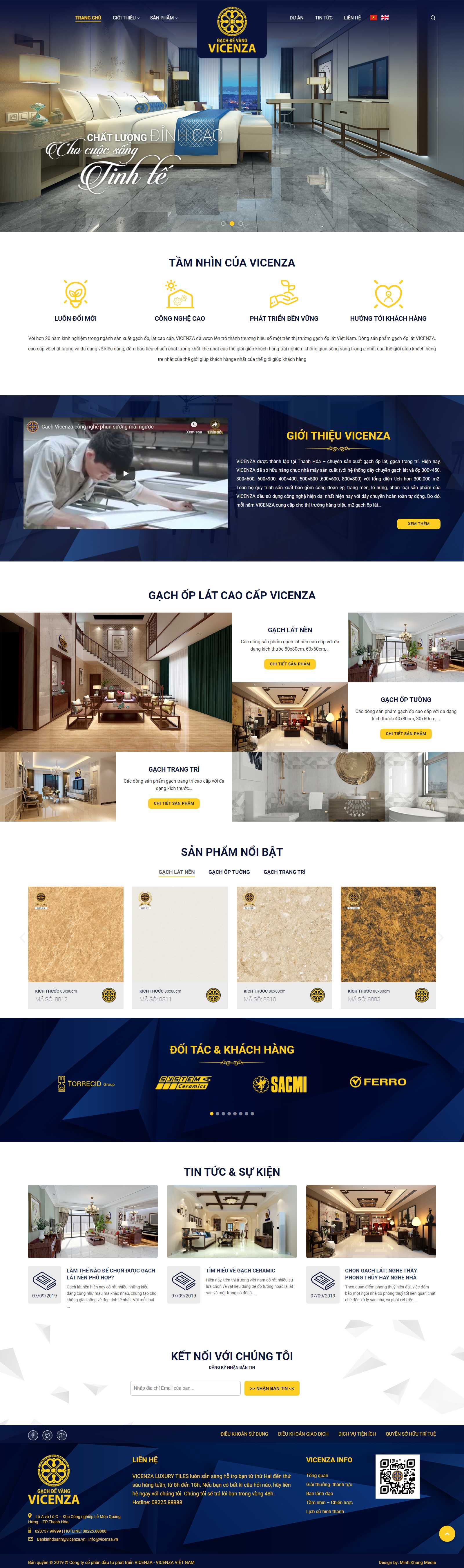 Thiết kế Web cao bằng vicenza.vn