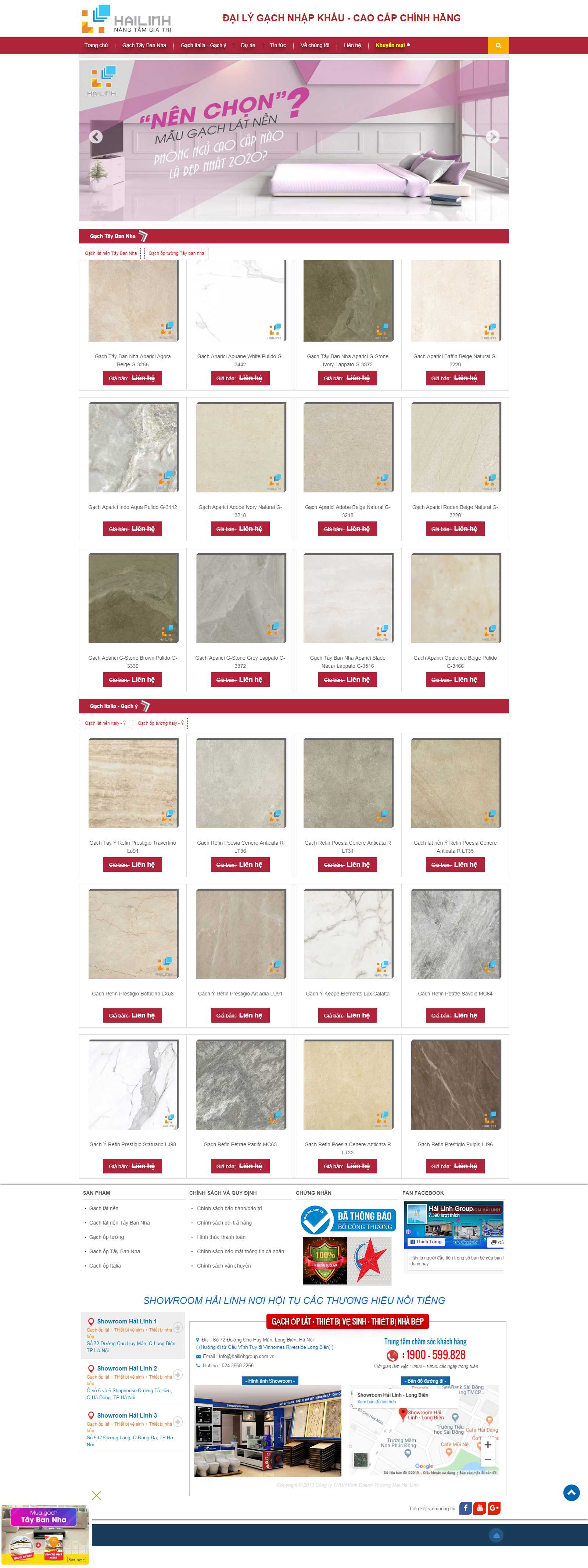 Thiết kế Web cao bằng gachtaybannha.com.vn