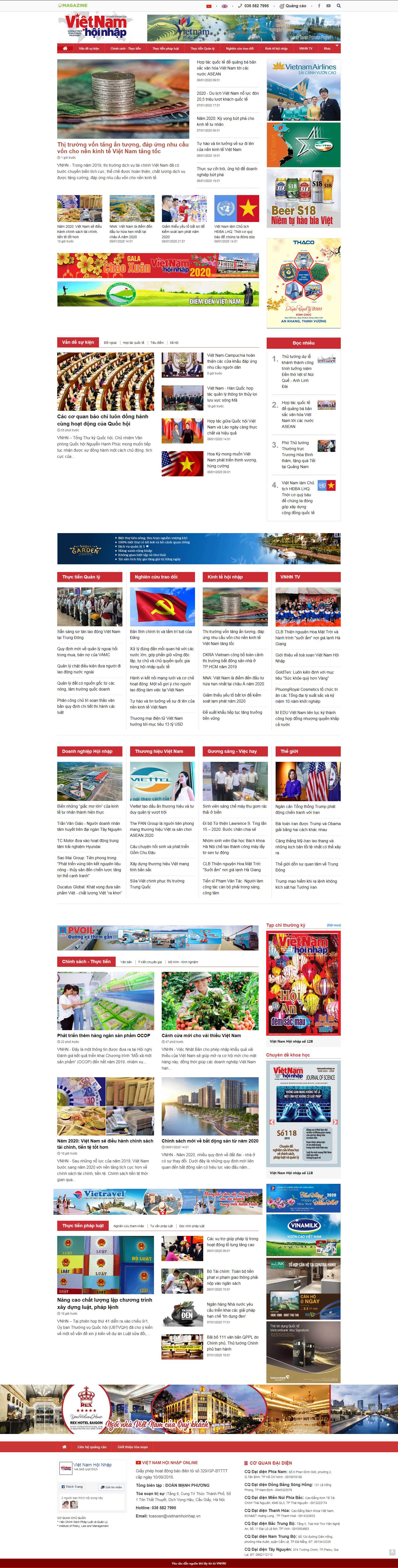 Thiết kế Web Đà nẵng vietnamhoinhap.vn