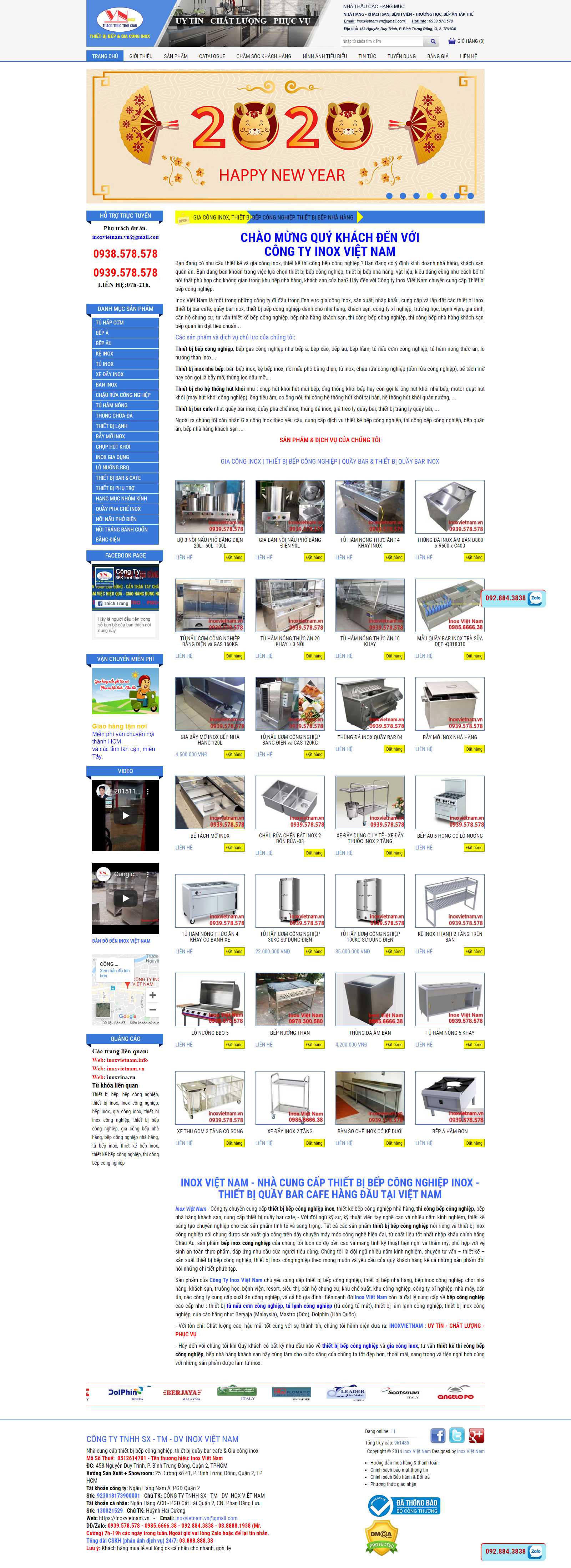 Thiết kế Web Đà nẵng inoxvietnam.vn