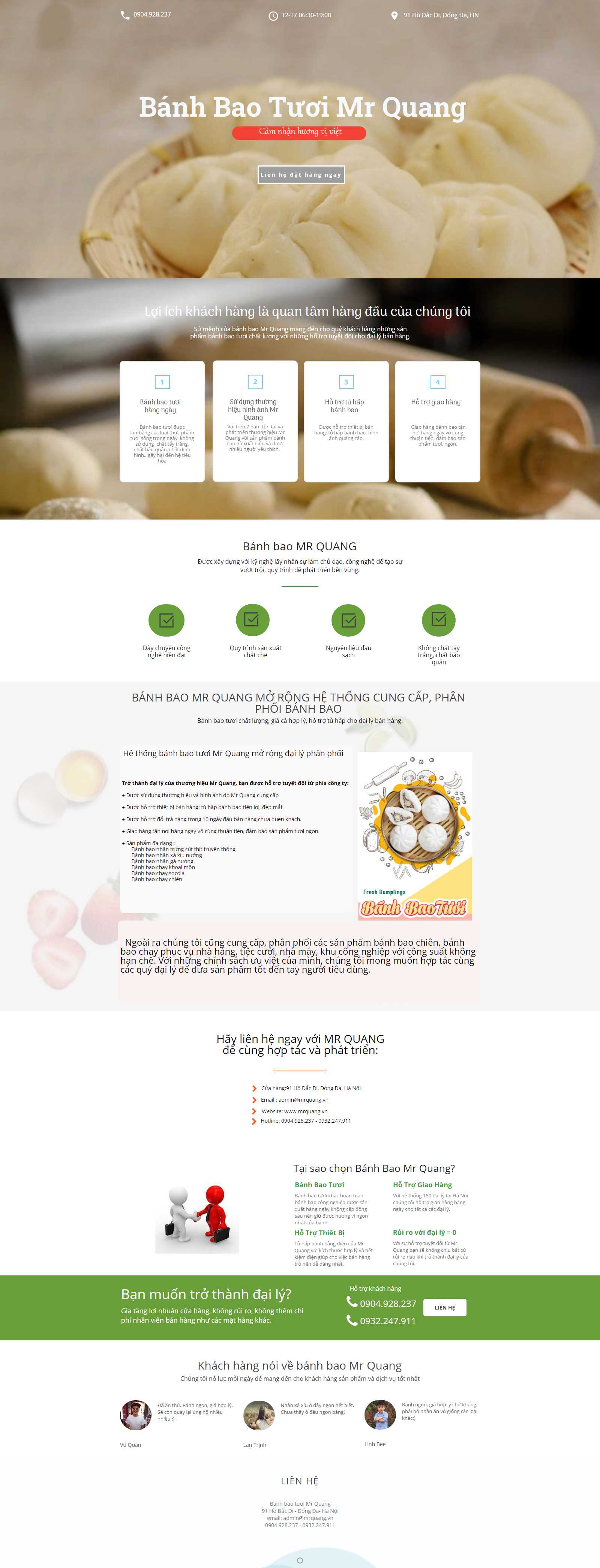 Thiết kế Web Đồng tháp banbuonbanhbao.mrquang.vn