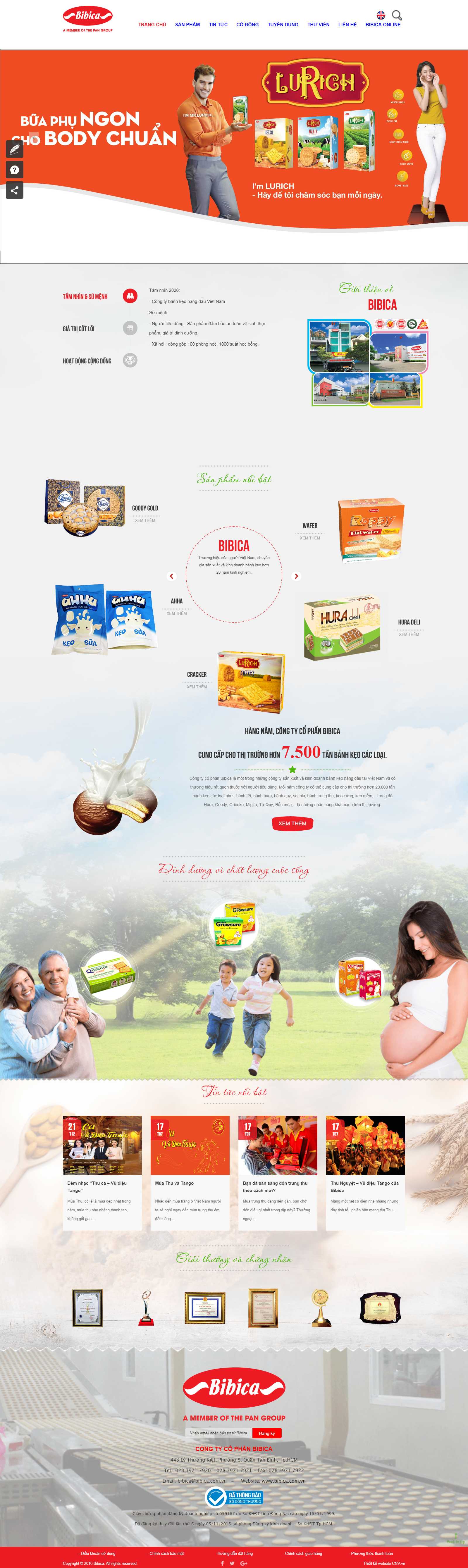 Thiết kế Web Điện biên bibica.com.vn