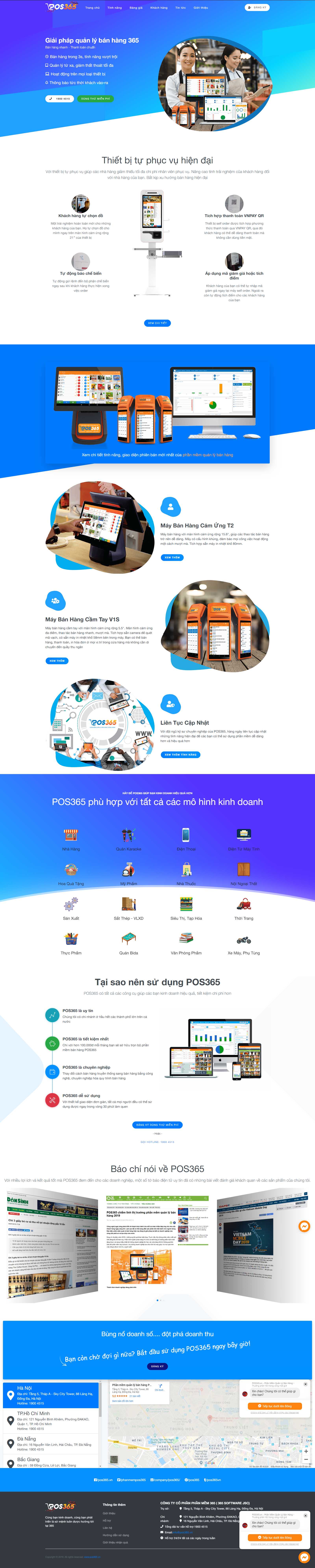 Thiết kế Web hà nam pos365.vn