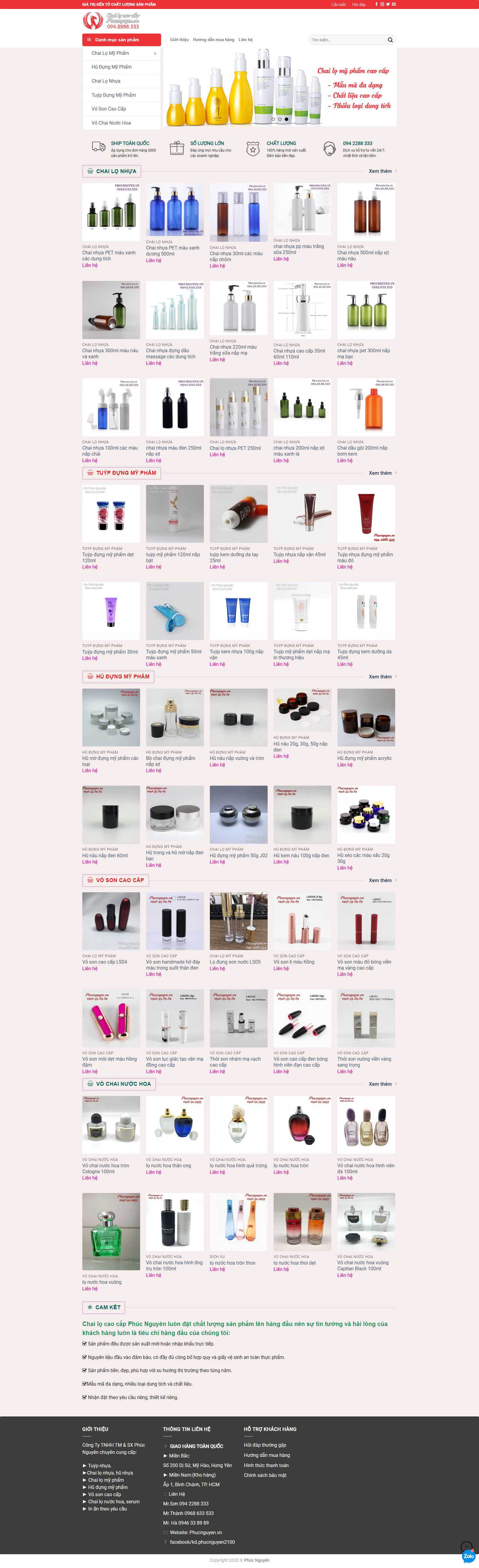 Thiết kế Web hậu giang chailocaocap.vn