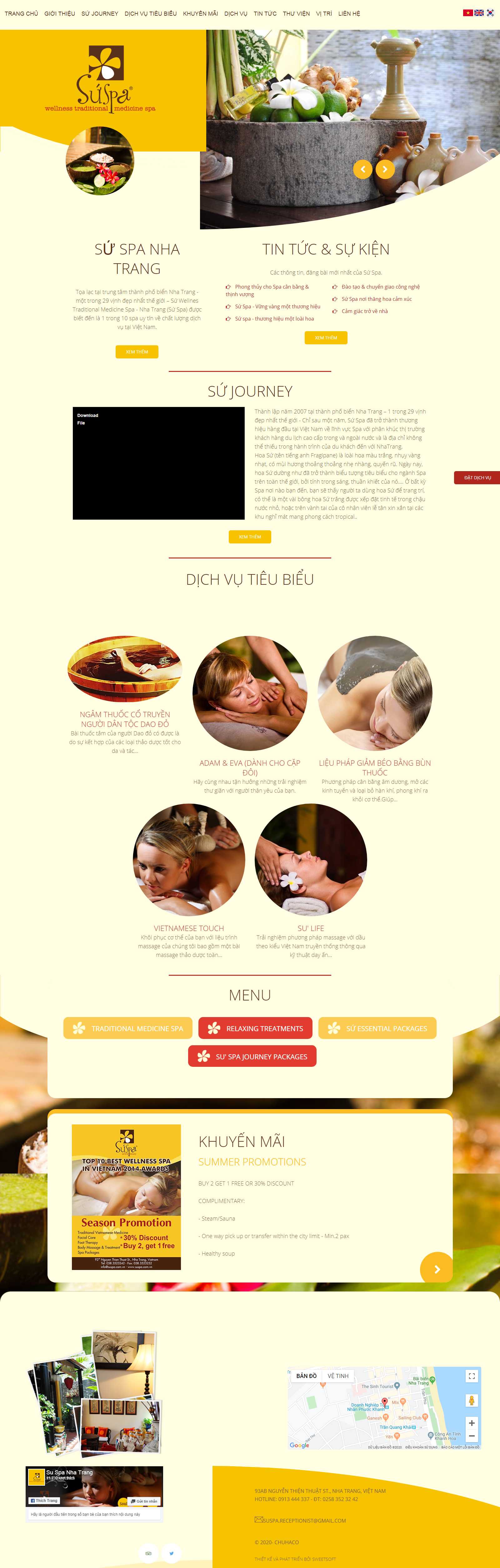 Thiết kế Web kiên giang suspa.com.vn