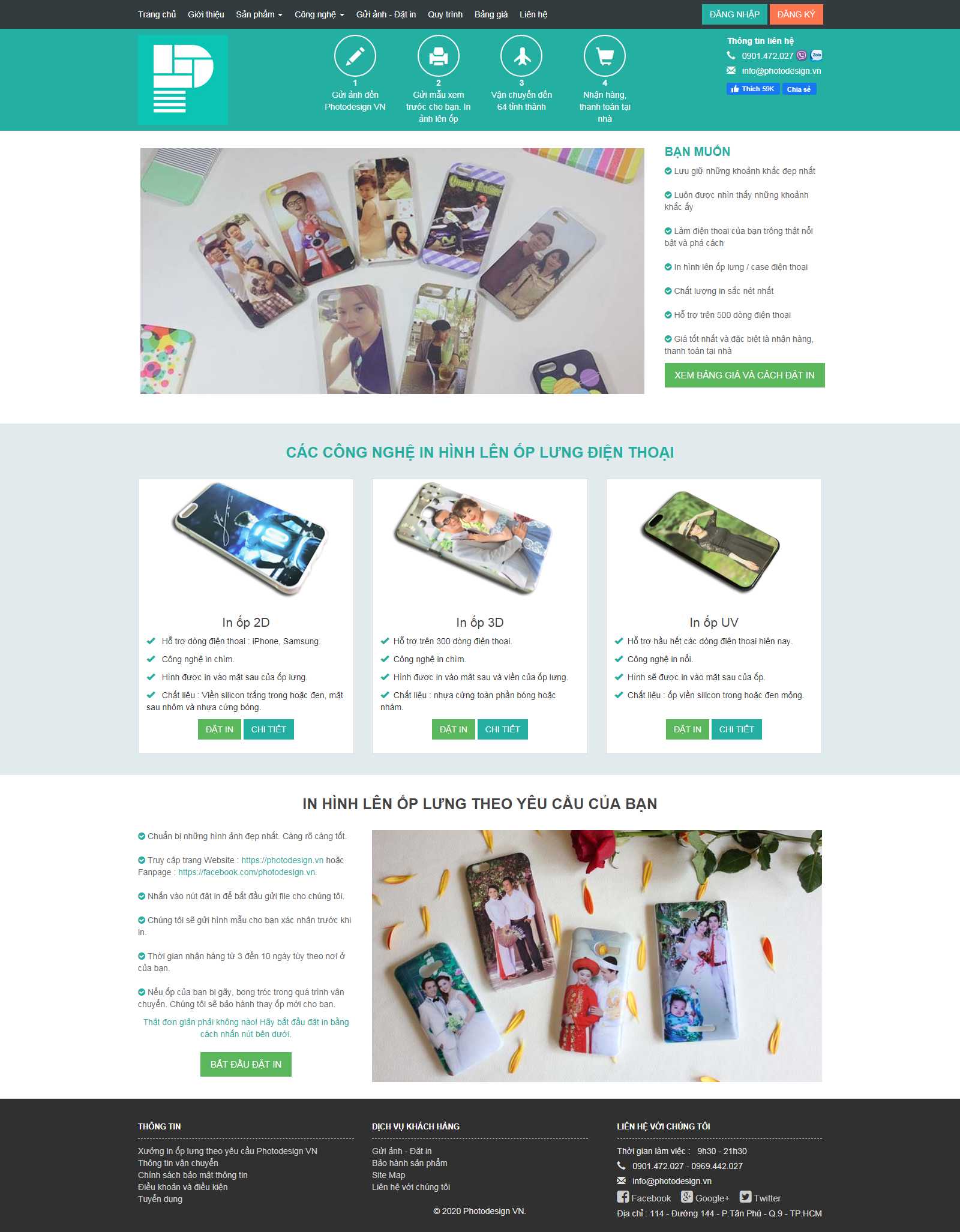 Thiết kế Web lai châu photodesign.vn