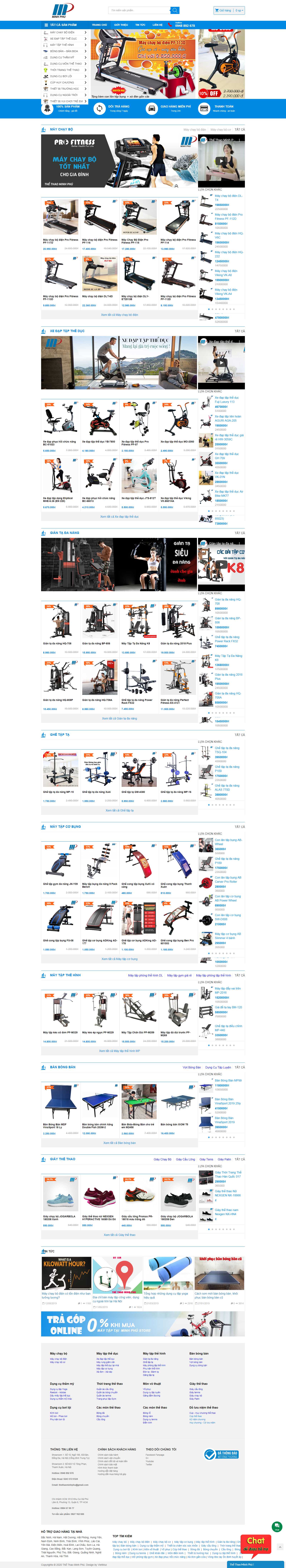 Thiết kế Web lạng sơn thethaominhphu.com