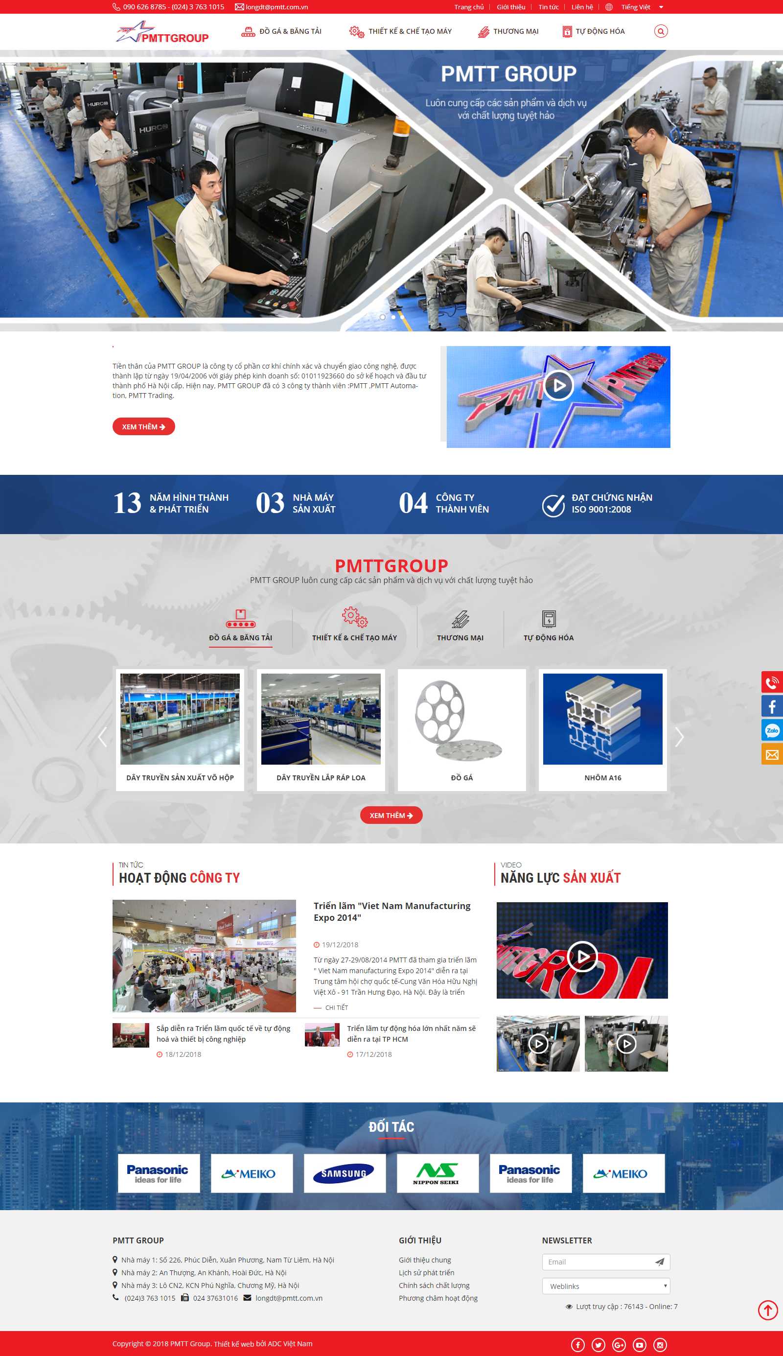 Thiết kế Web nghệ an pmtt.com.vn