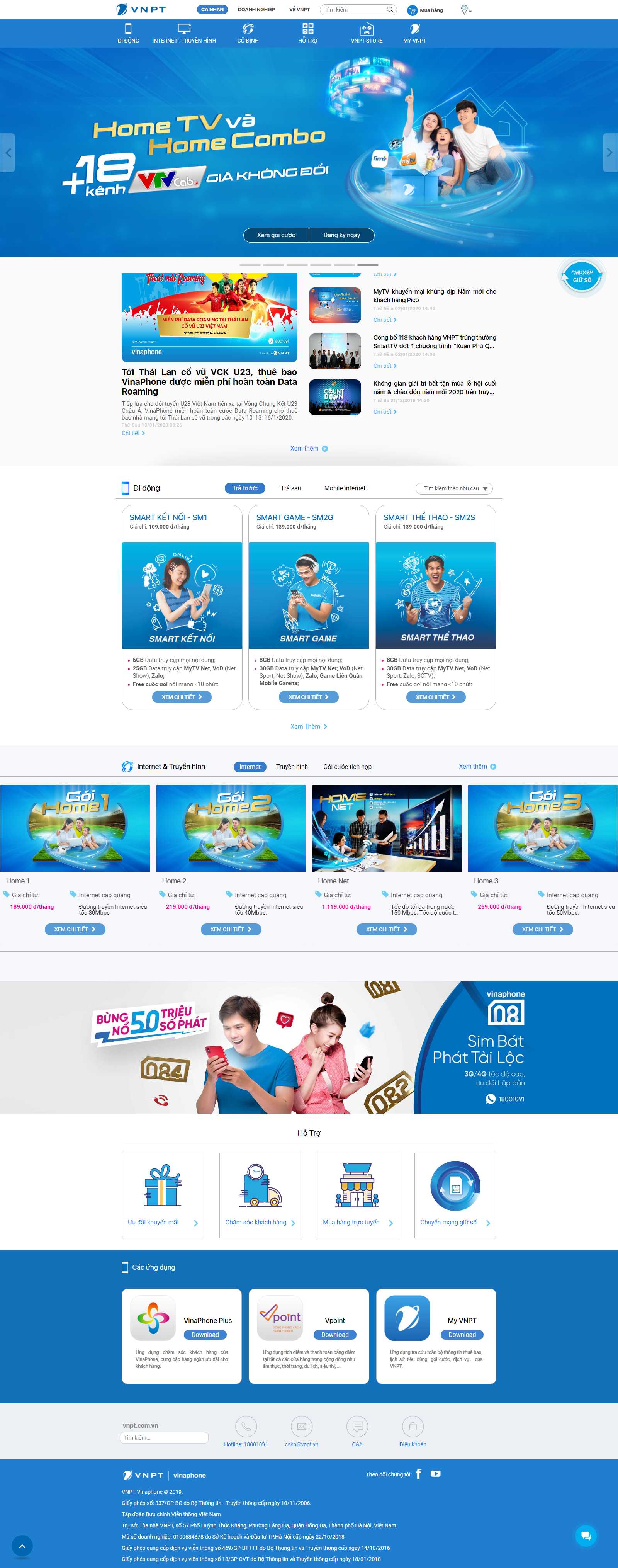 Thiết kế Web phú thọ vnpt.com.vn