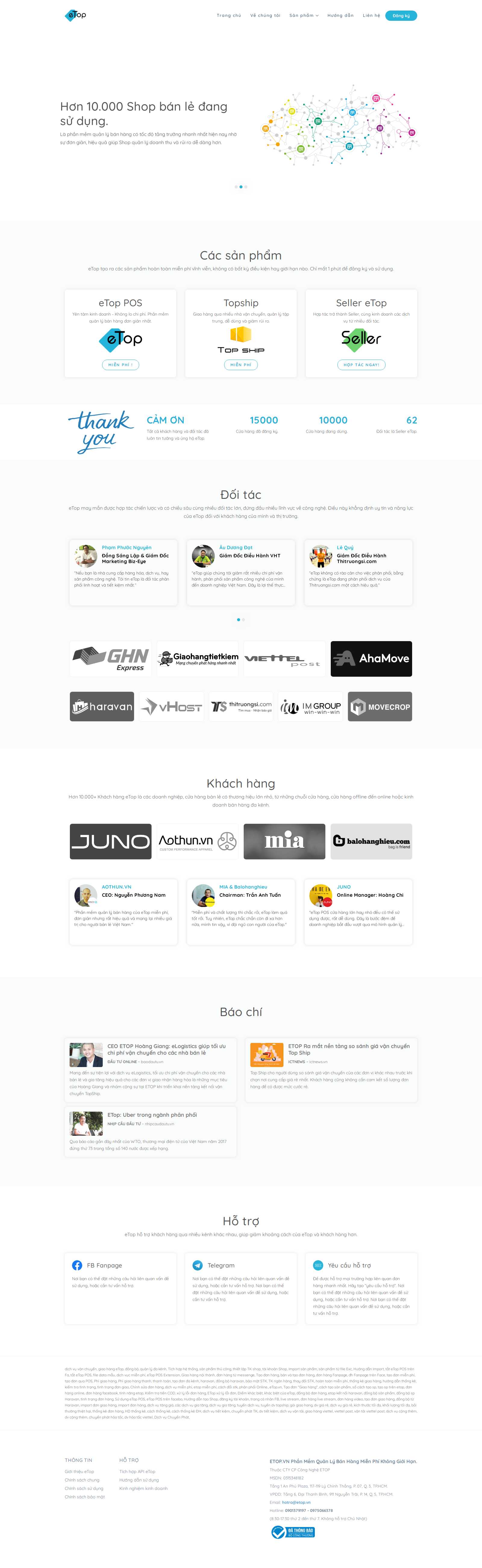 Thiết kế Web phú thọ etop.vn