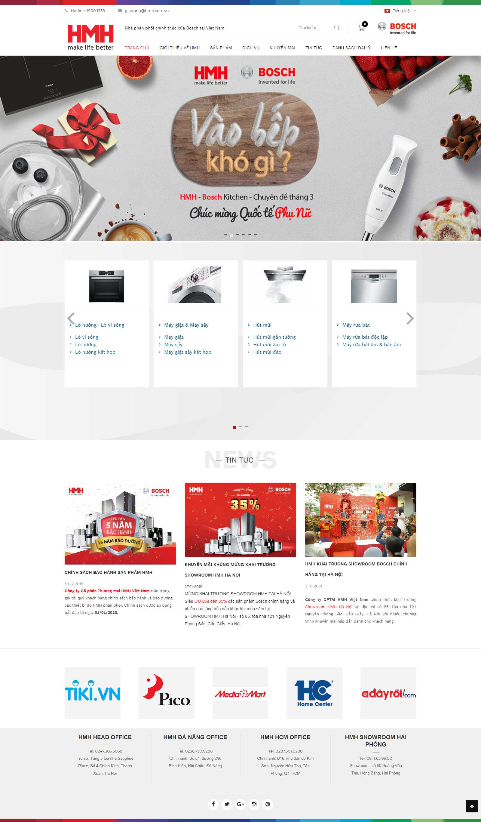 Thiết kế Web phú yên hmh.com.vn