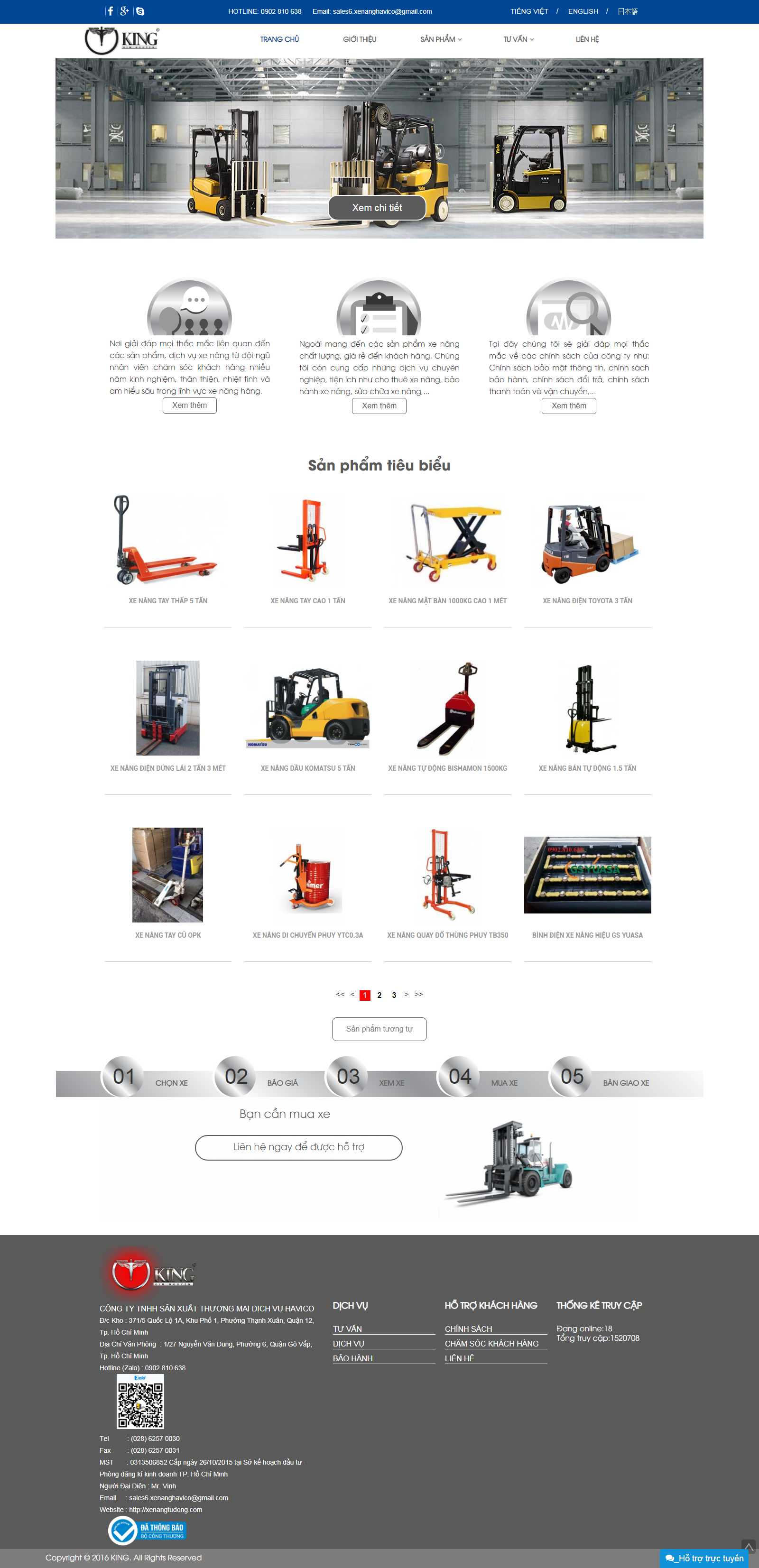 Thiết kế Web phú yên xenangtudong.com