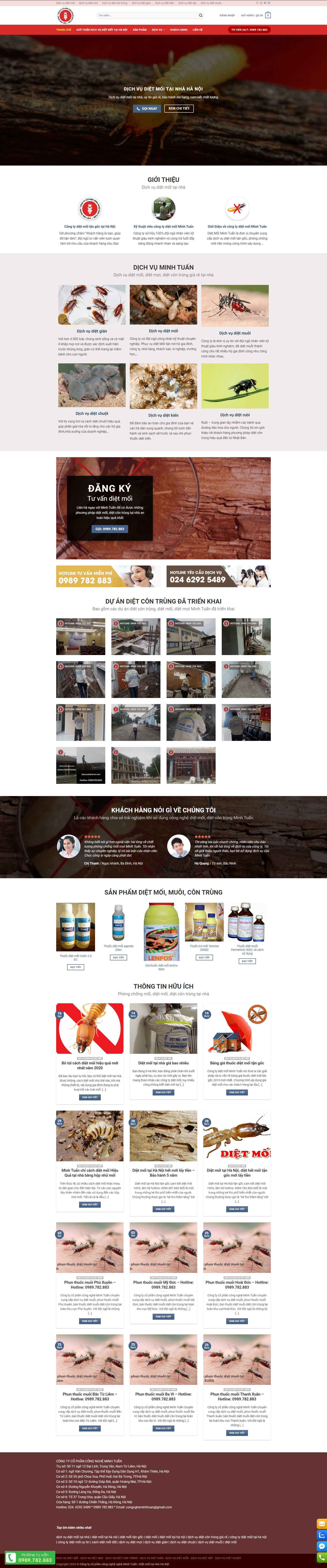 Thiết kế Web sơn la dietmoitaihanoi.com