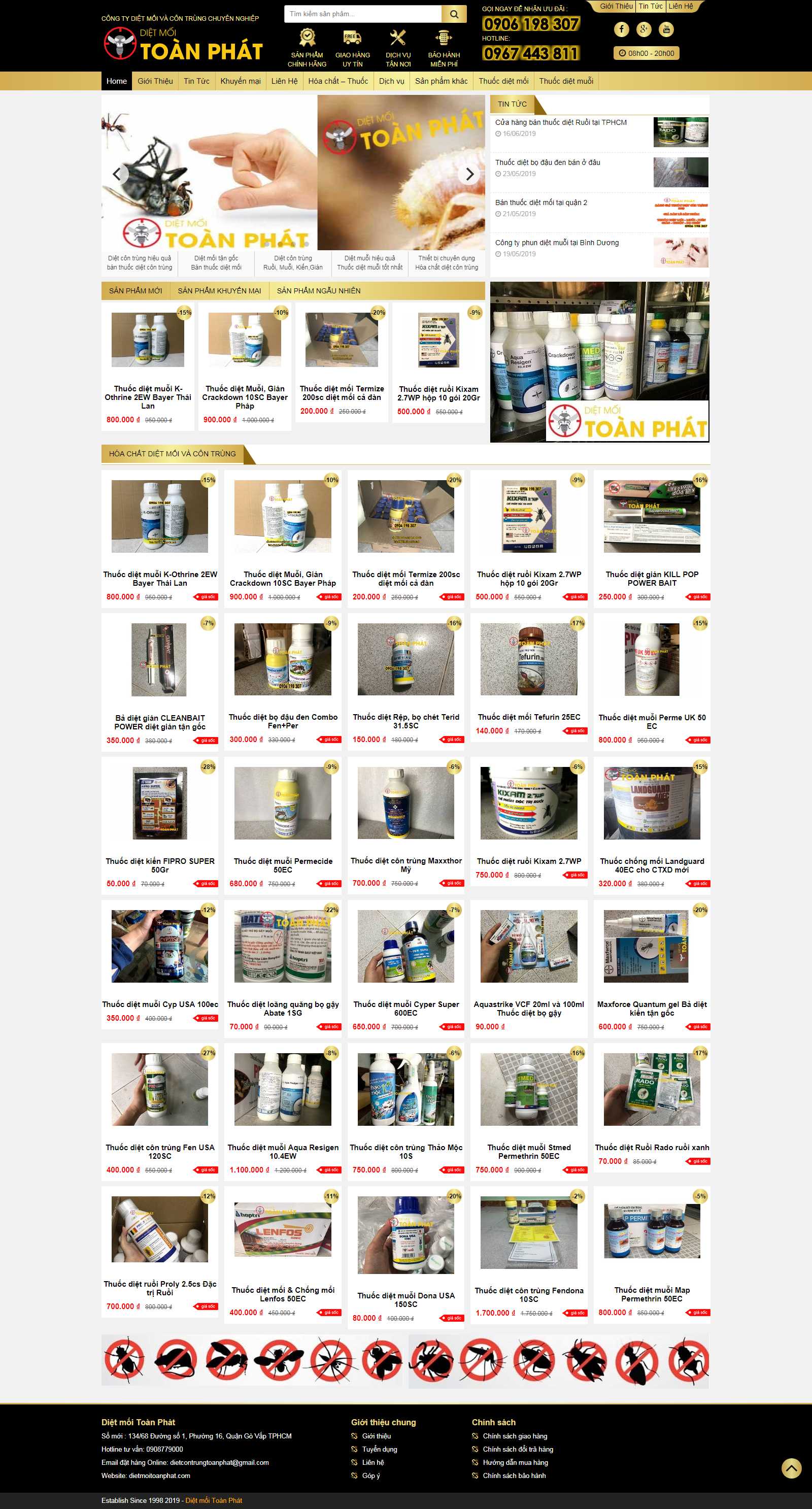 Thiết kế Web sơn la dietmoitoanphat.com