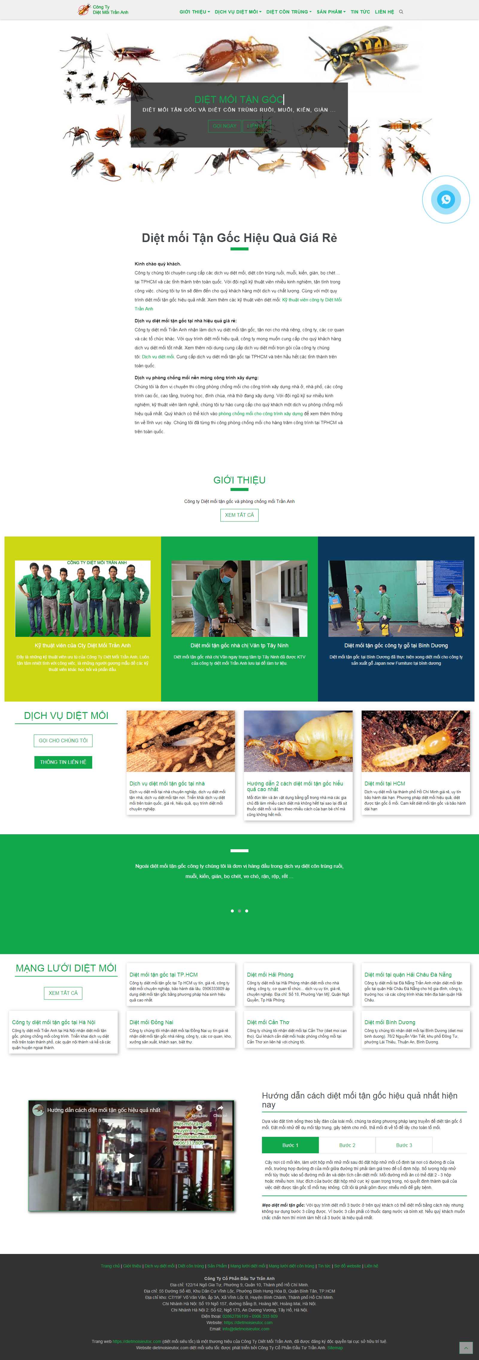 Thiết kế Web thái bình dietmoisieutoc.com