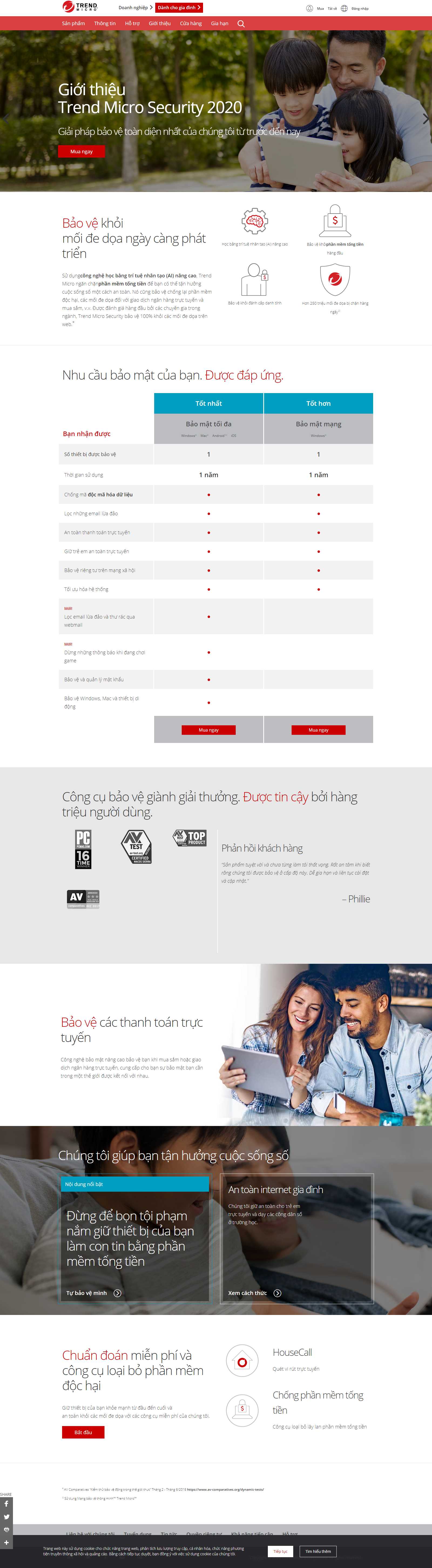 Thiết kế Web thái nguyên trendmicro.com