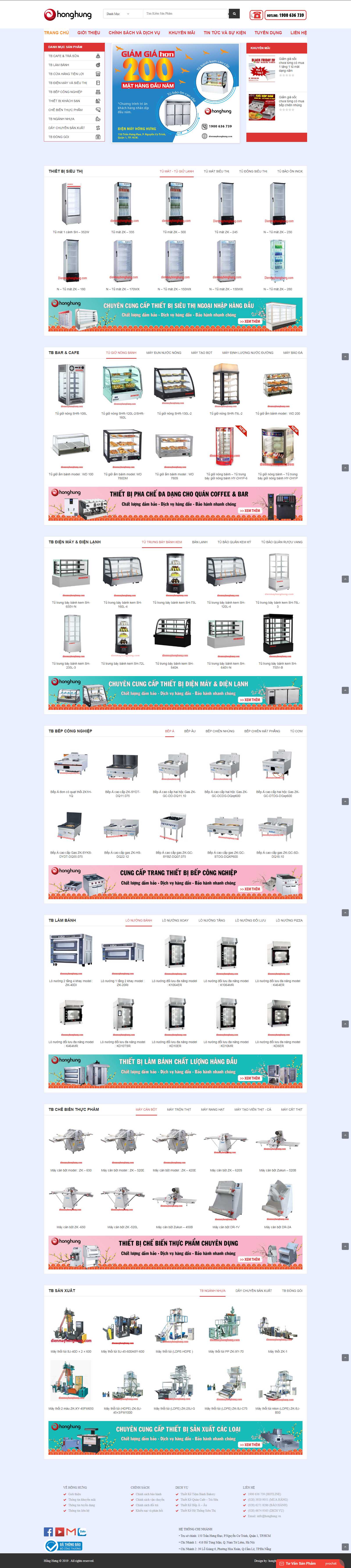 Thiết kế Web thừa thiên huế dienmayhonghung.com